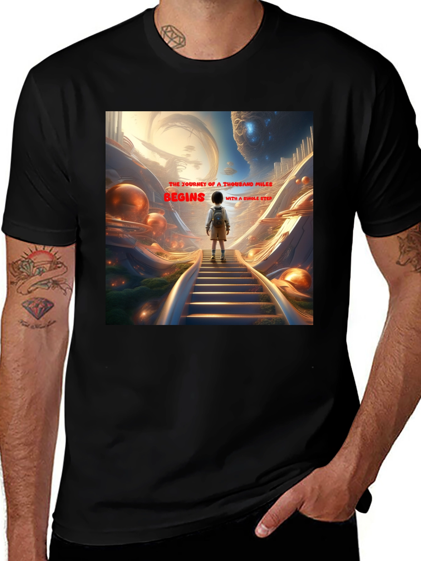 Variant 11 of Inspirational Journey T-Shirt
