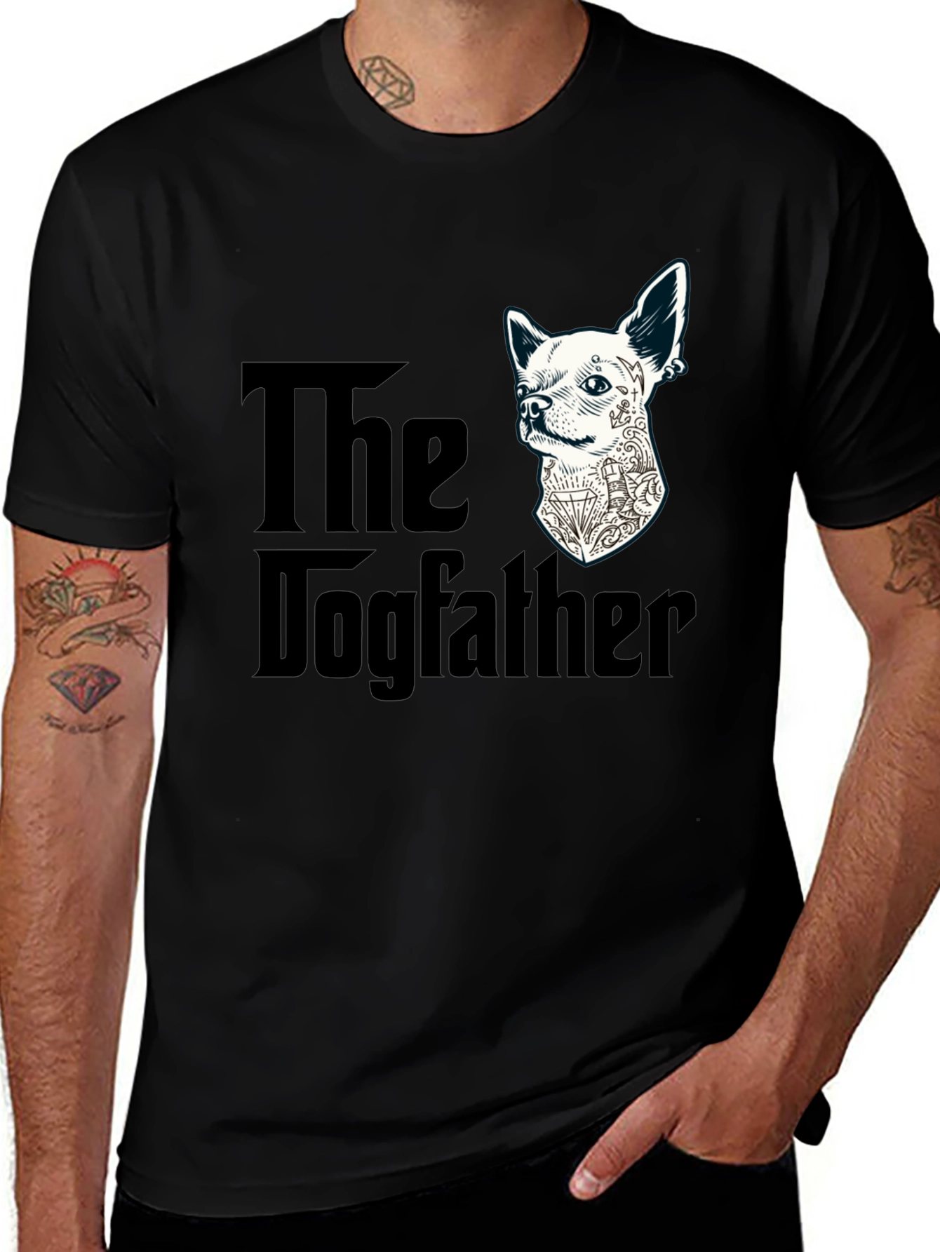 Variant 19 of The Dogfather T-Shirt - Graphic Tee
