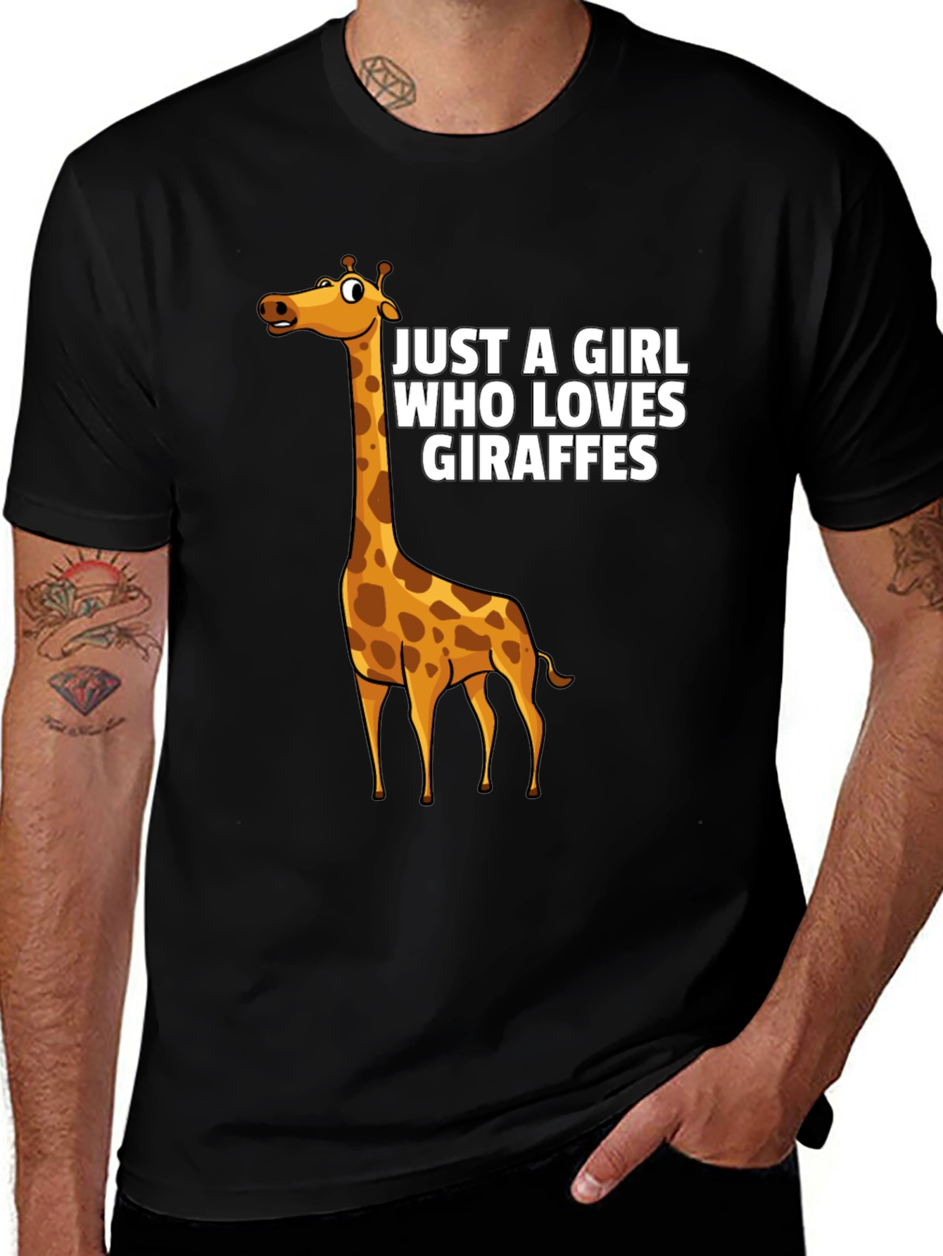 Variant 19 of Giraffe Lover Unisex T-Shirt 