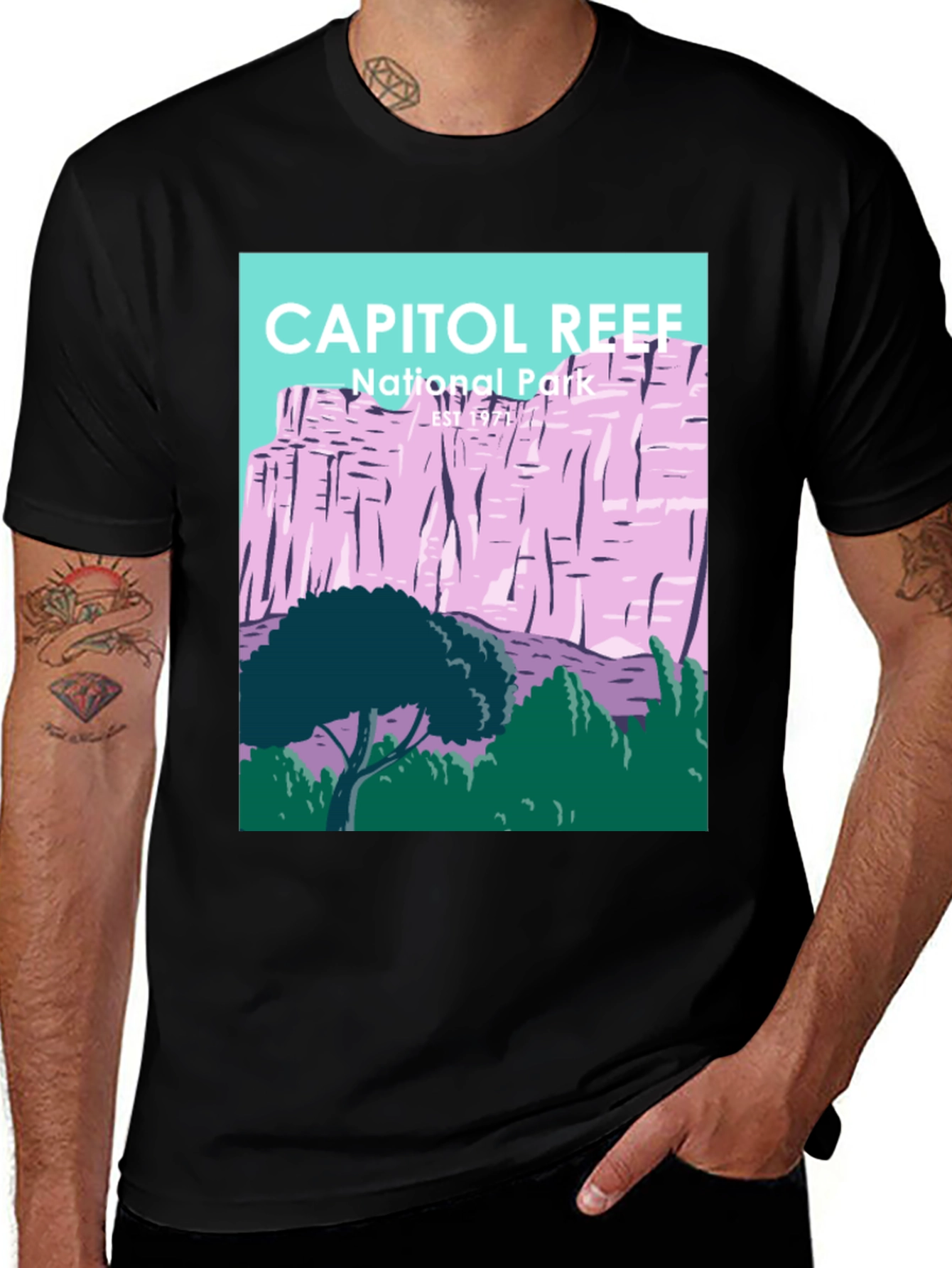 Variant 27 of Capitol Reef National Park T-Shirt