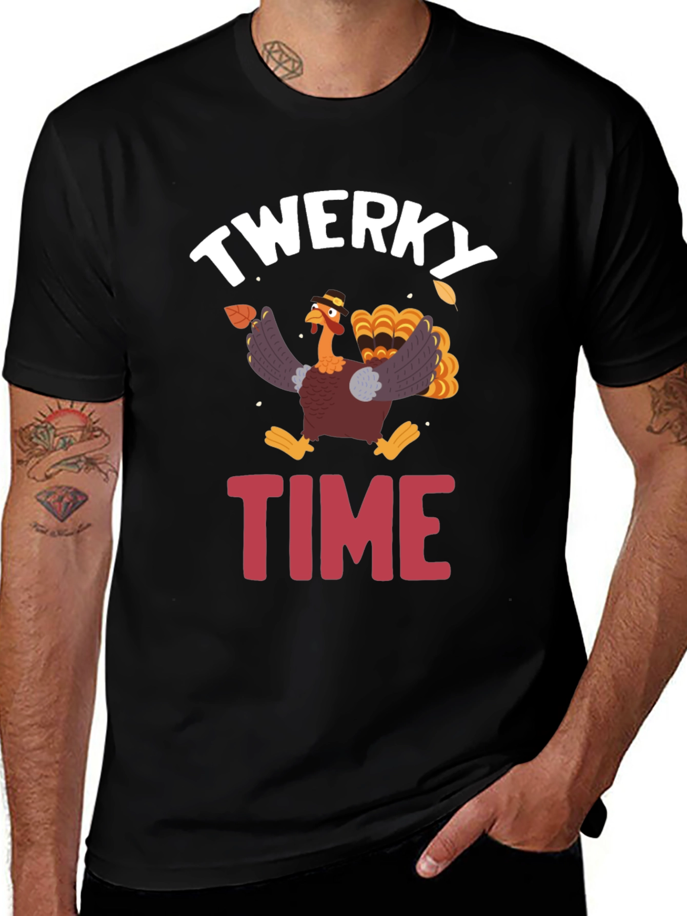Variant 28 of Twerky Time Thanksgiving T-Shirt