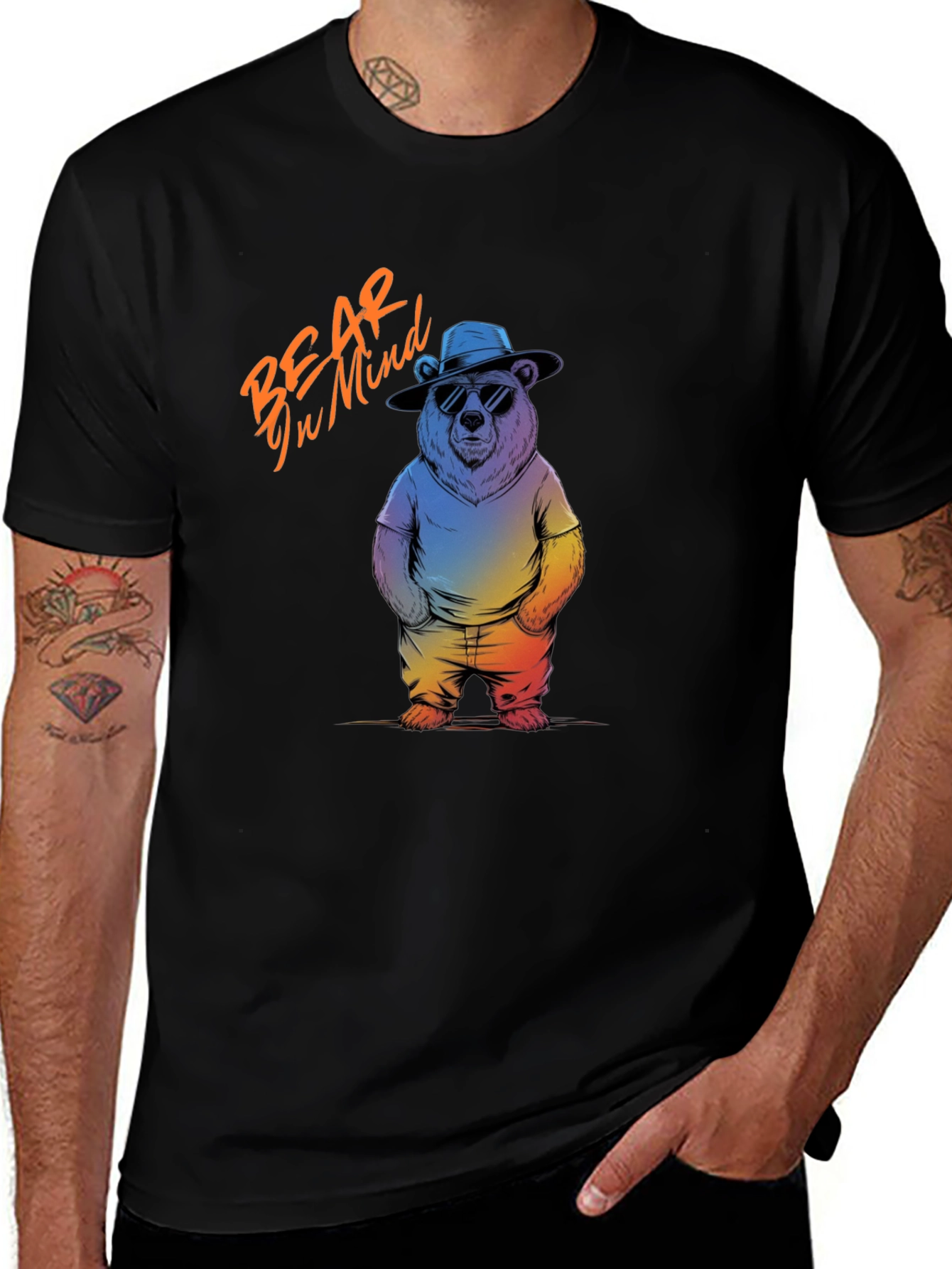 Variant 9 of Bear in Mind Graphic T-Shirt