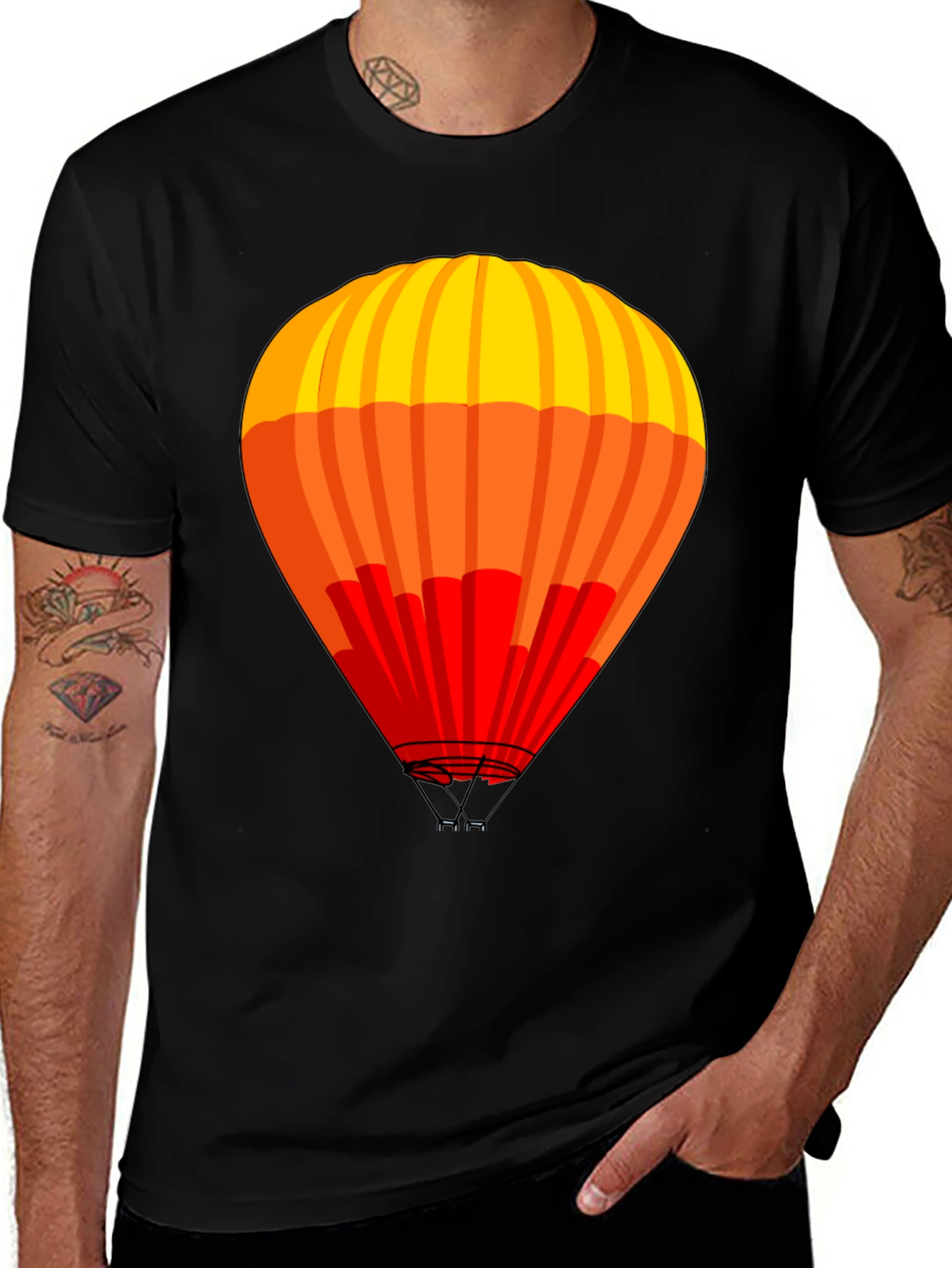Variant 22 of Hot Air Balloon Graphic T-Shirt
