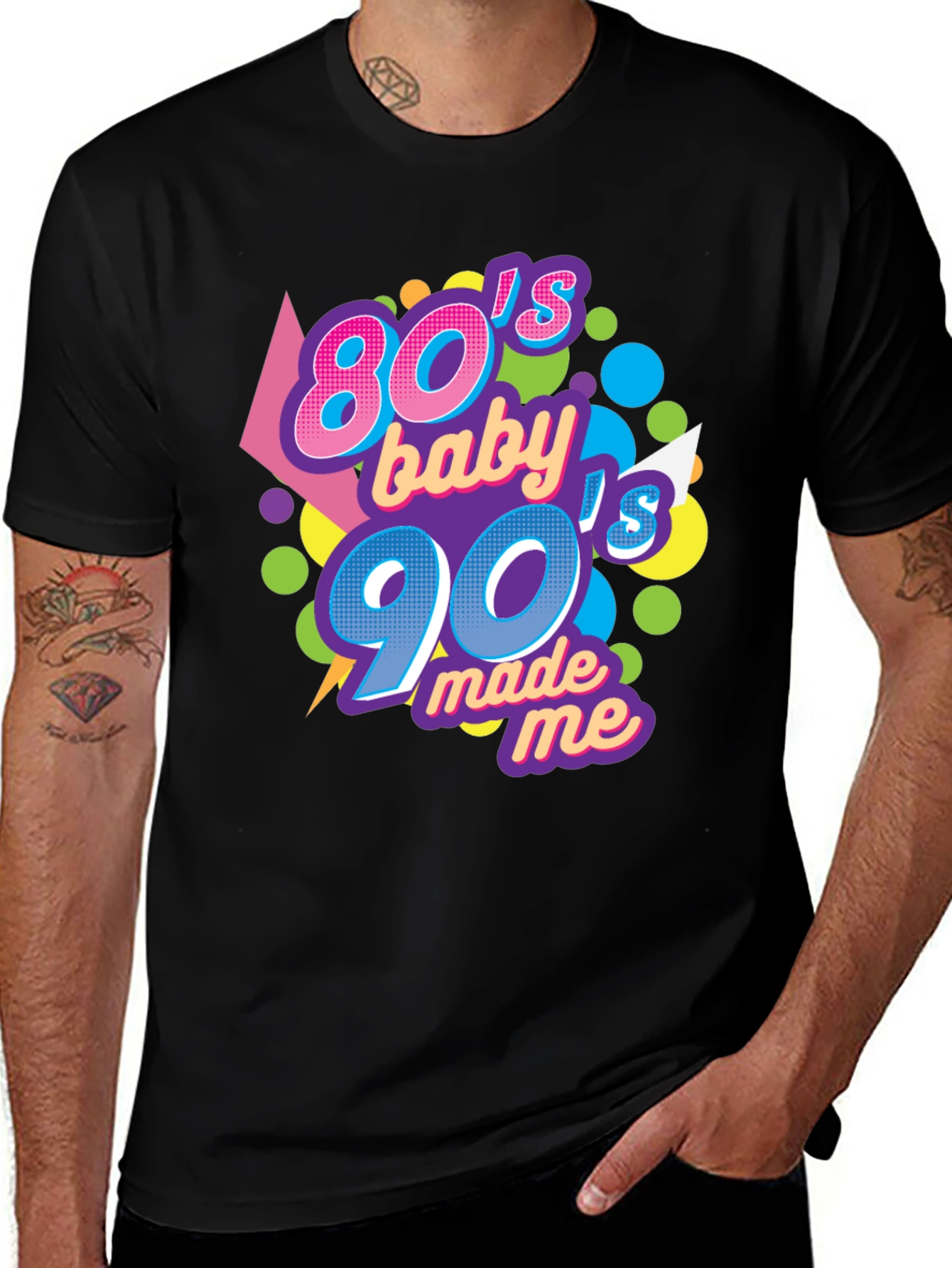 Variant 5 of 80's Baby 90's Made Me T-Shirt