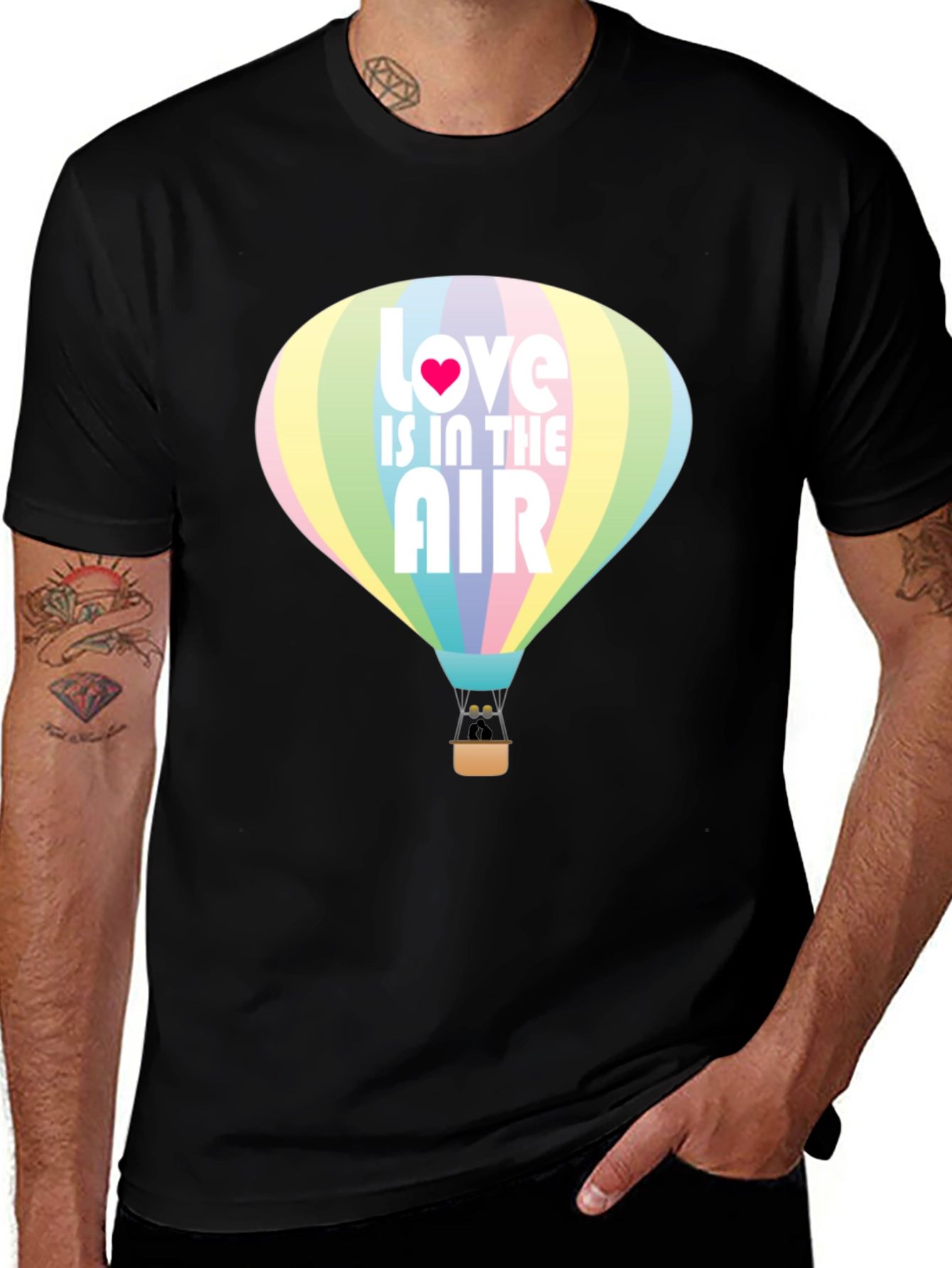Variant 8 of Love Is In The Air Graphic T-Shirt