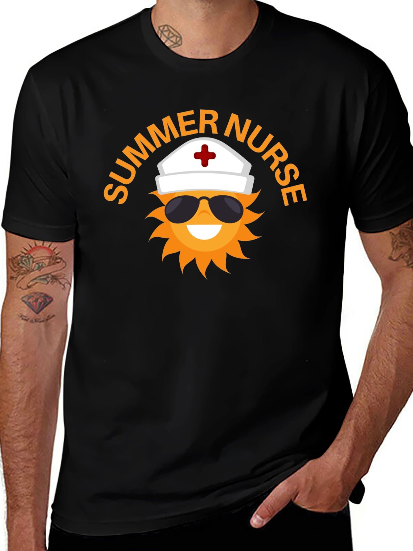 Variant 8 of Summer Nurse Graphic Tee