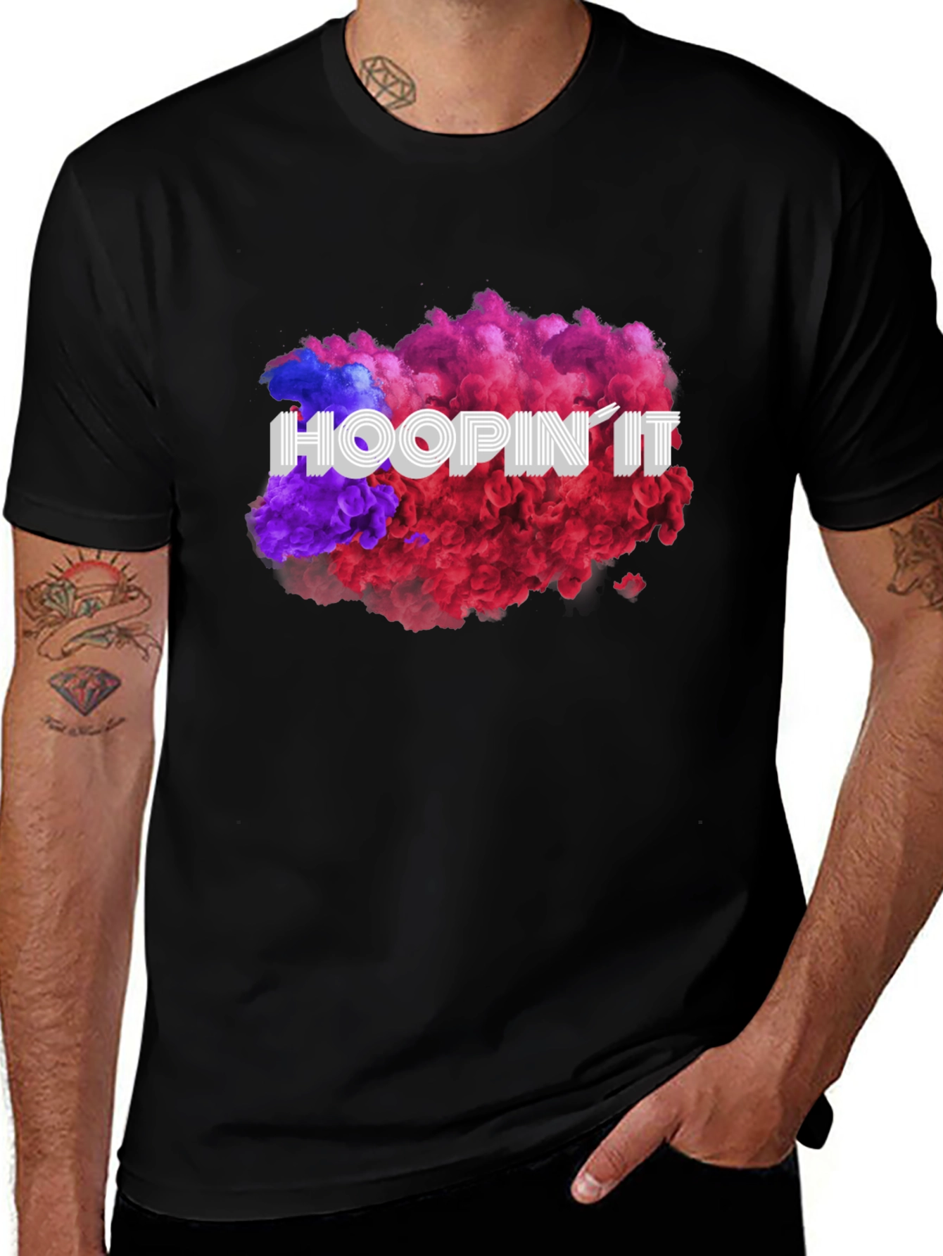 Variant 29 of Hoopin' It T-Shirt - Unique Graphic Tee