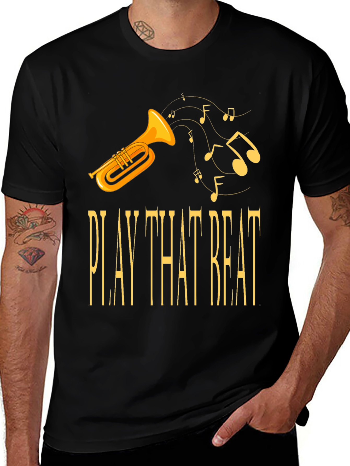 Variant 21 of Play That Beat T-Shirt