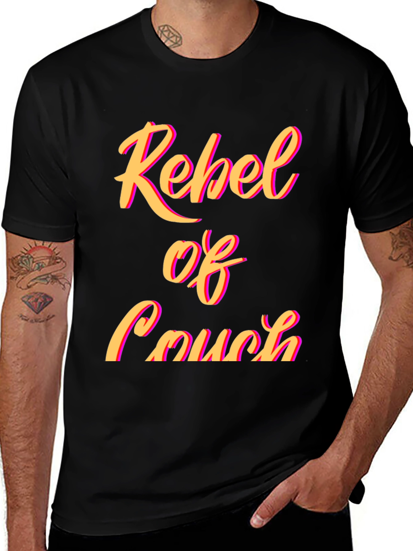 Variant 4 of Rebel of Couch Graphic Tee