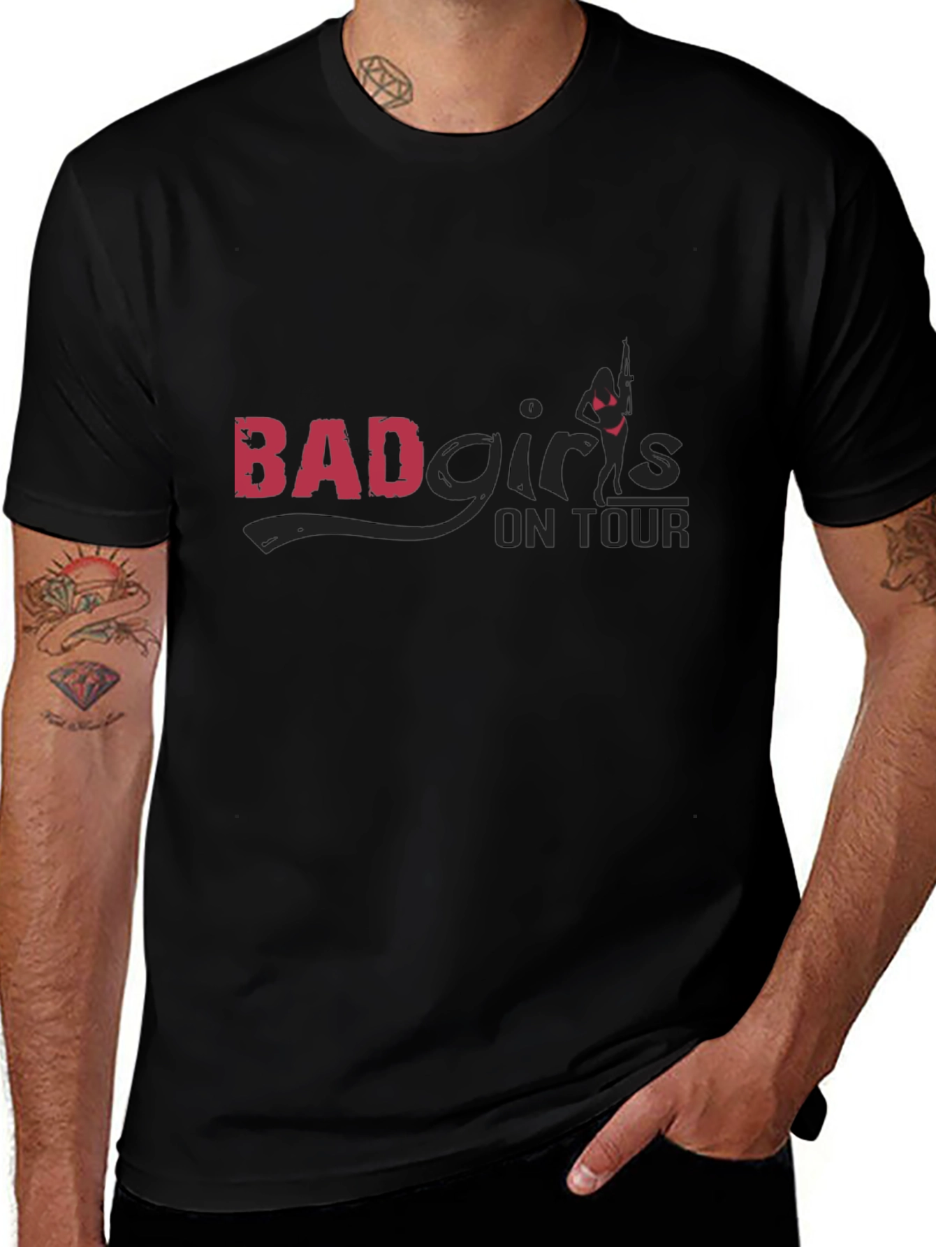 Variant 5 of Bad Girls On Tour Graphic T-Shirt
