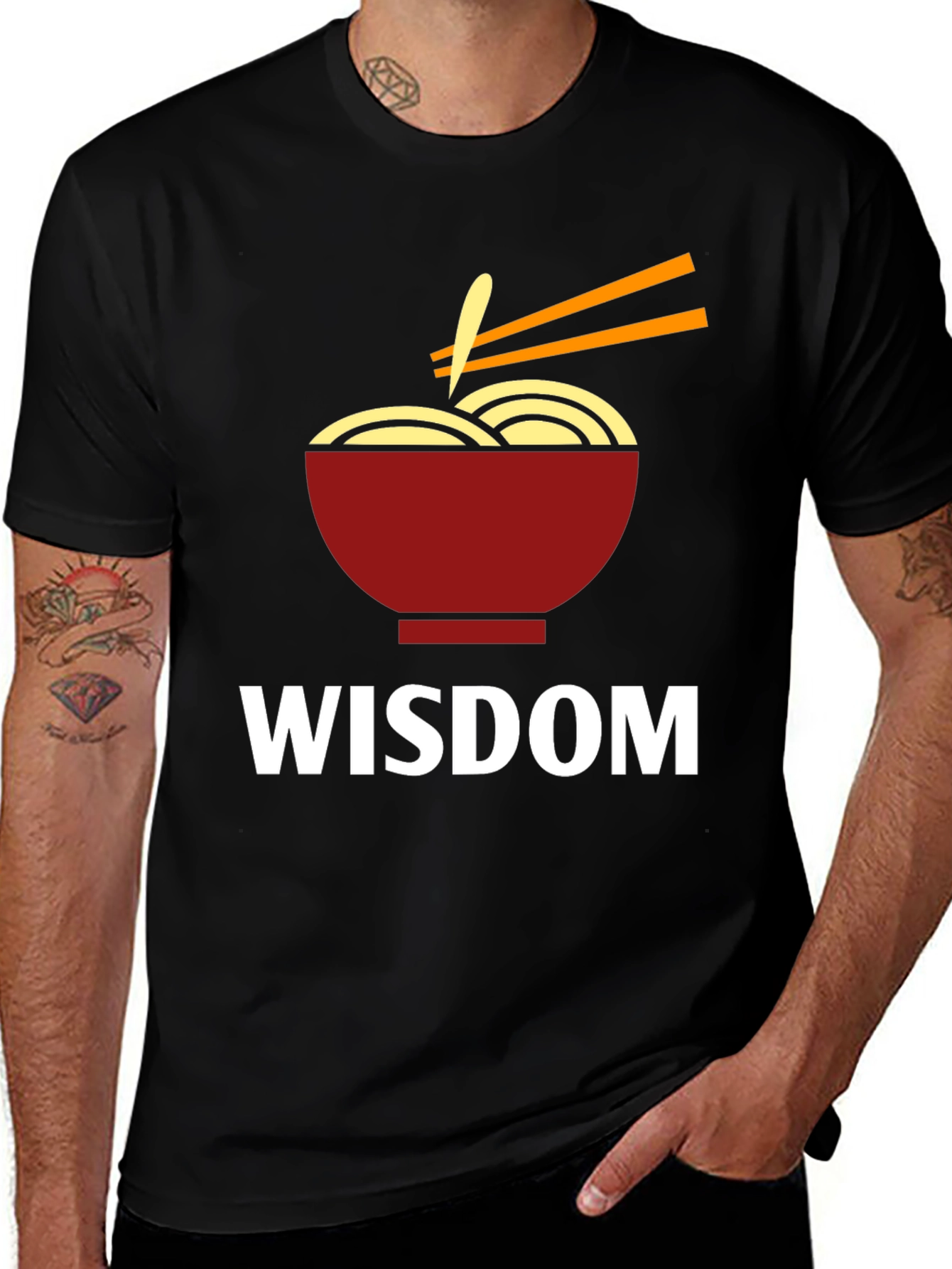 Variant 18 of Wisdom Ramen Graphic T-Shirt