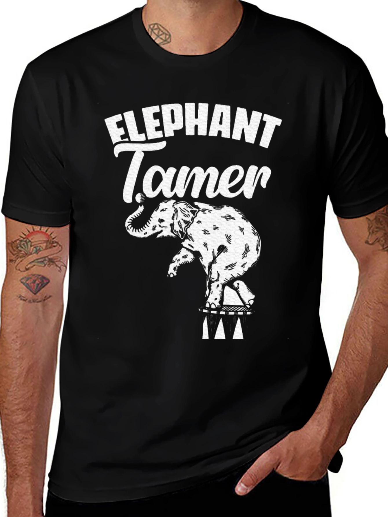 Variant 6 of Elephant Tamer Graphic Tee