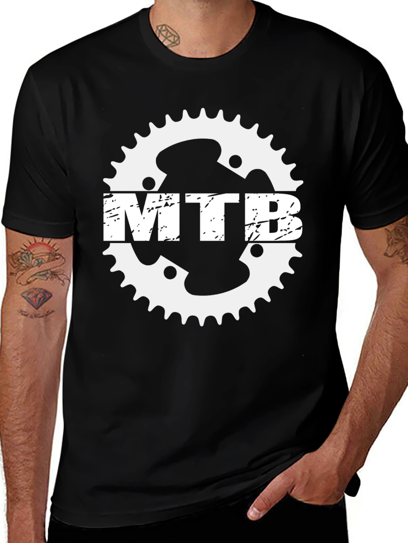 MTB Bike Chainring T-Shirt - Ride in Style!