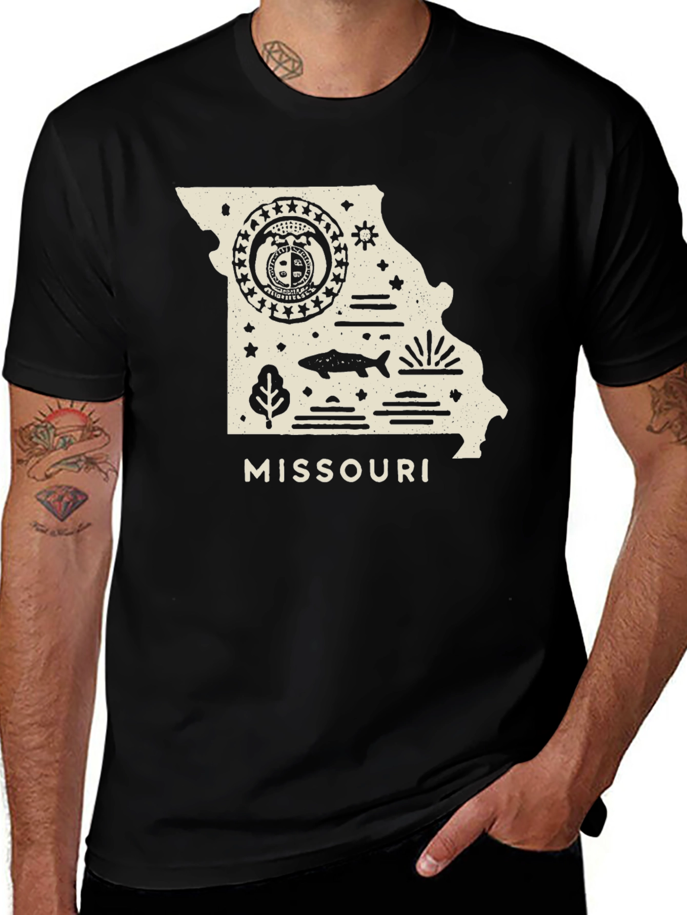 Missouri State Pride Graphic Tee