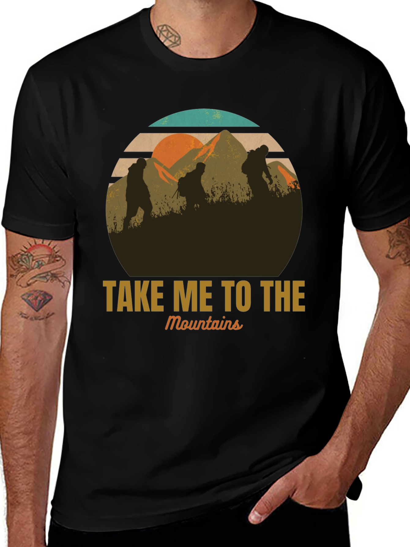 Variant 4 of Take Me To The Mountains Graphic Tee