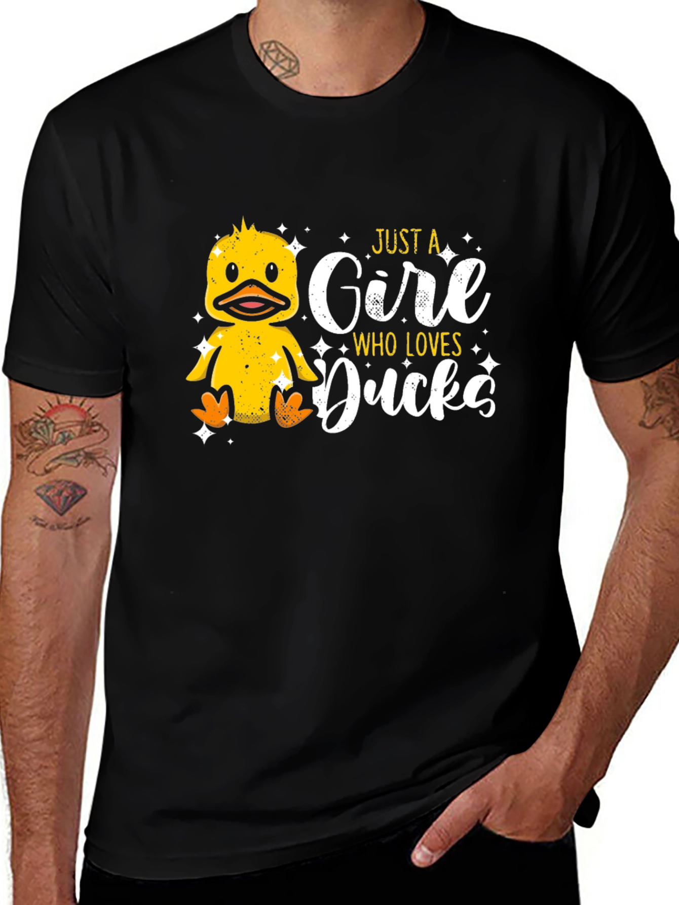 Variant 3 of Just A Girl Who Loves Ducks T-Shirt