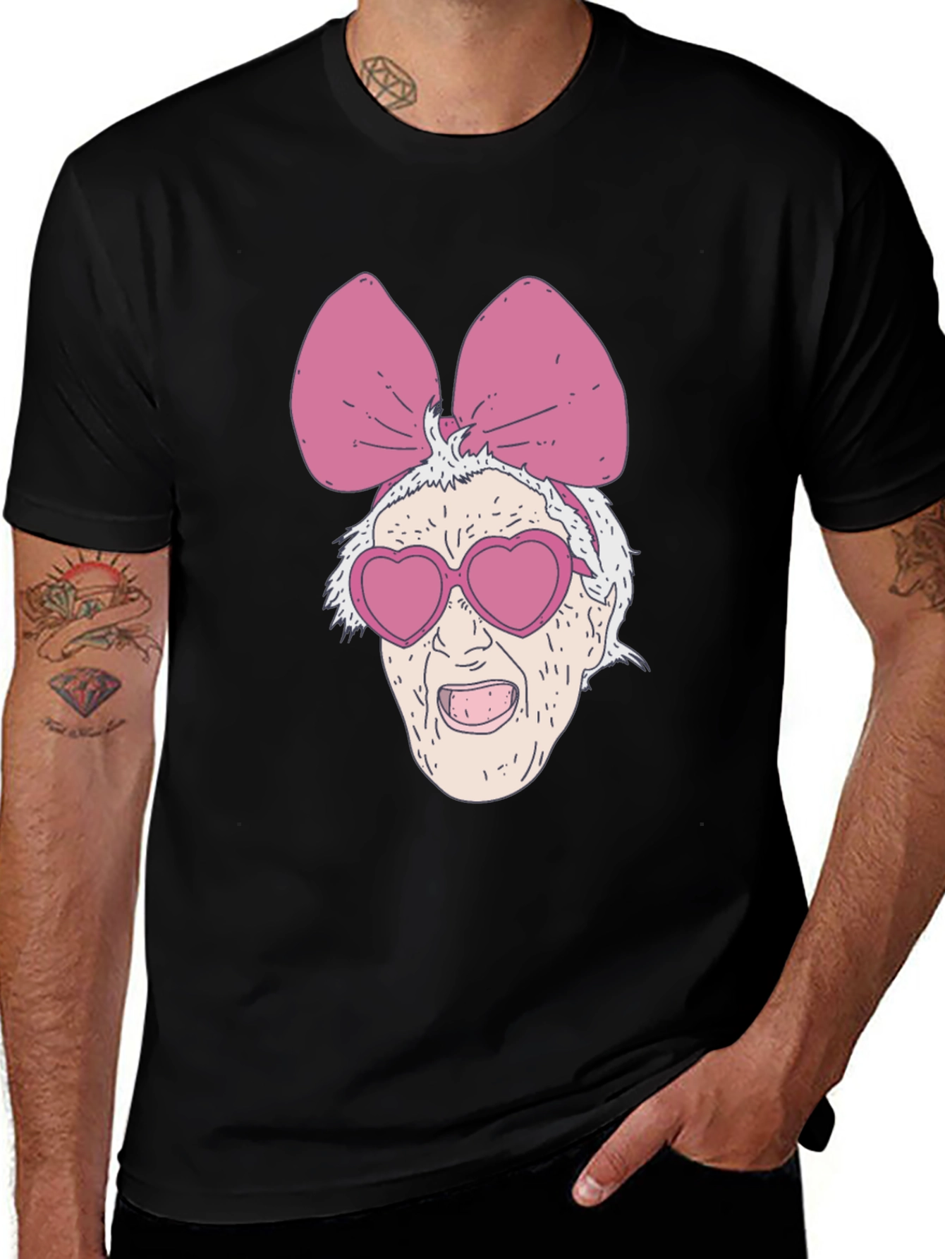 Variant 19 of Funny Old Lady T-Shirt