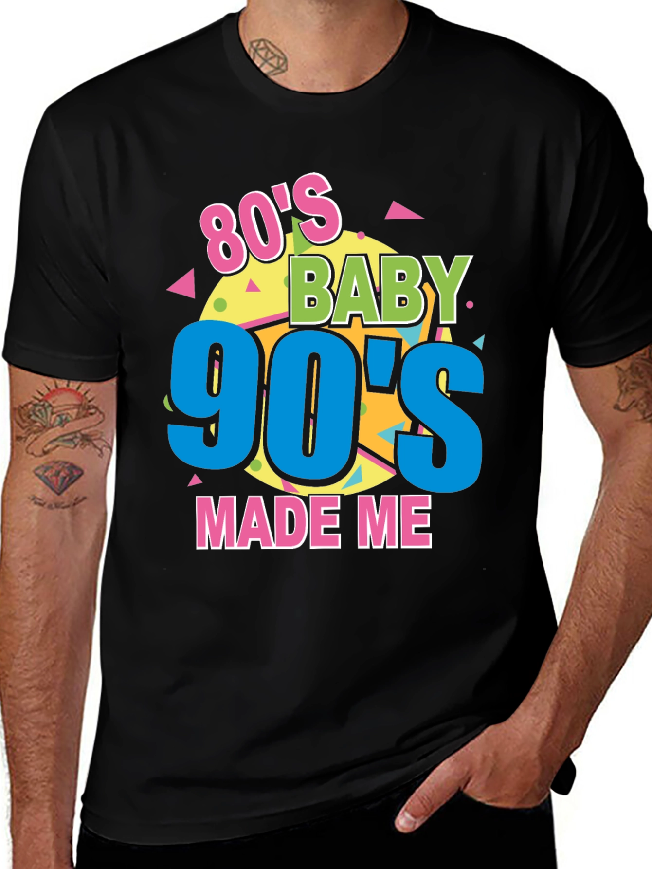 Variant 5 of 80's Baby 90's Made Me T-Shirt