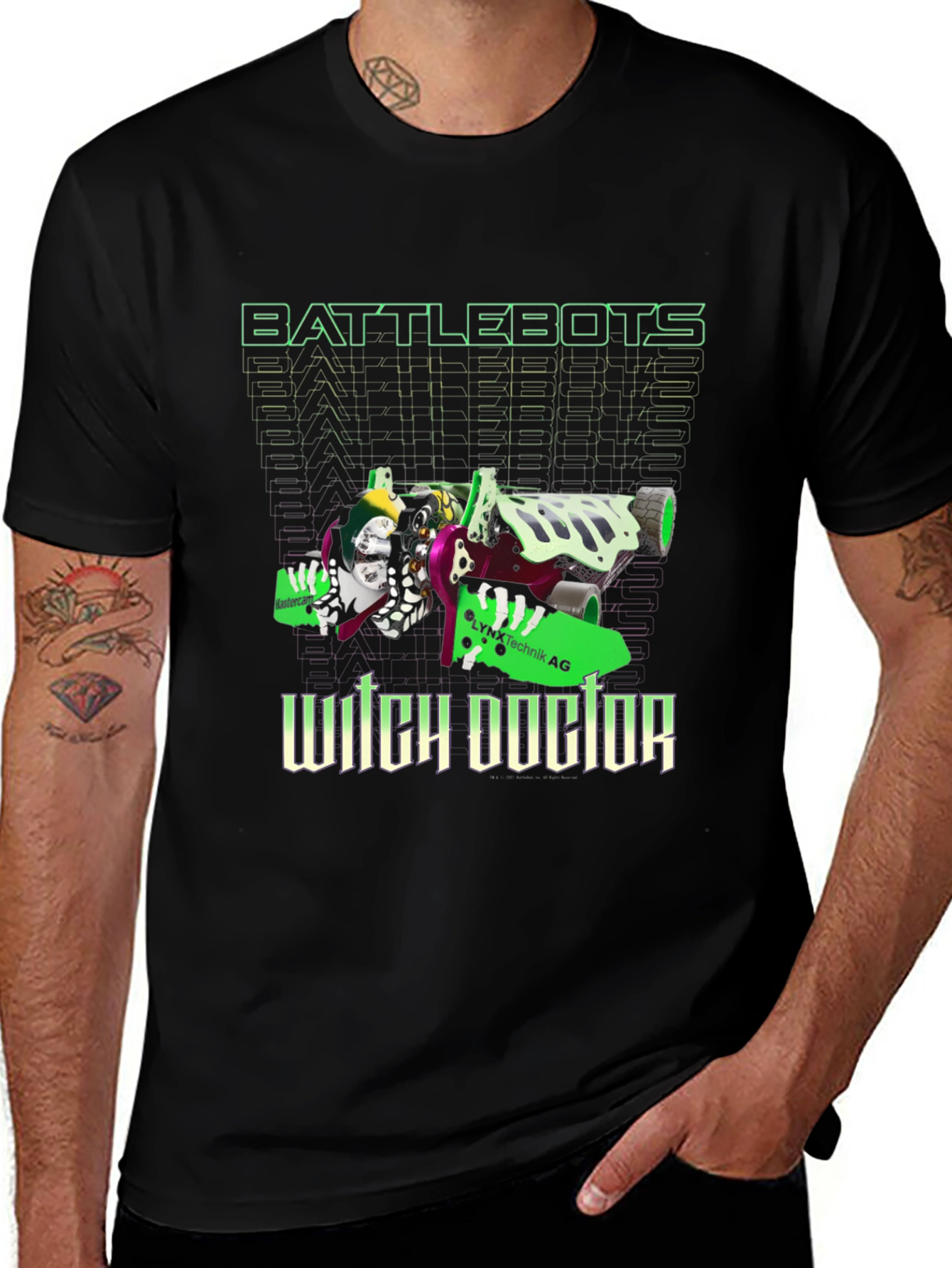 Battlebots Witch Doctor Graphic T-Shirt
