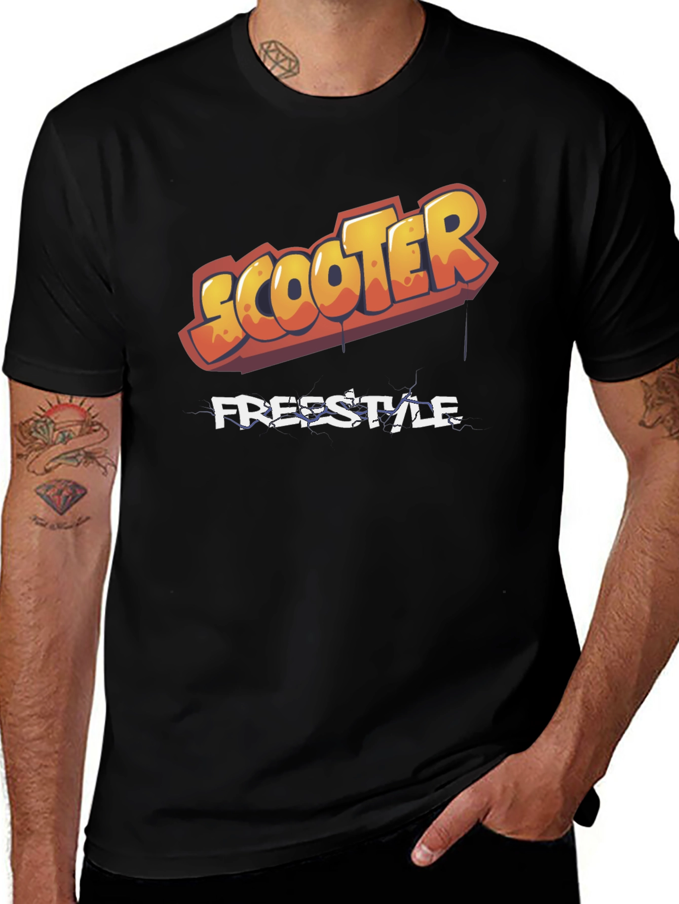 Variant 24 of Scooter Freestyle Graphic T-Shirt