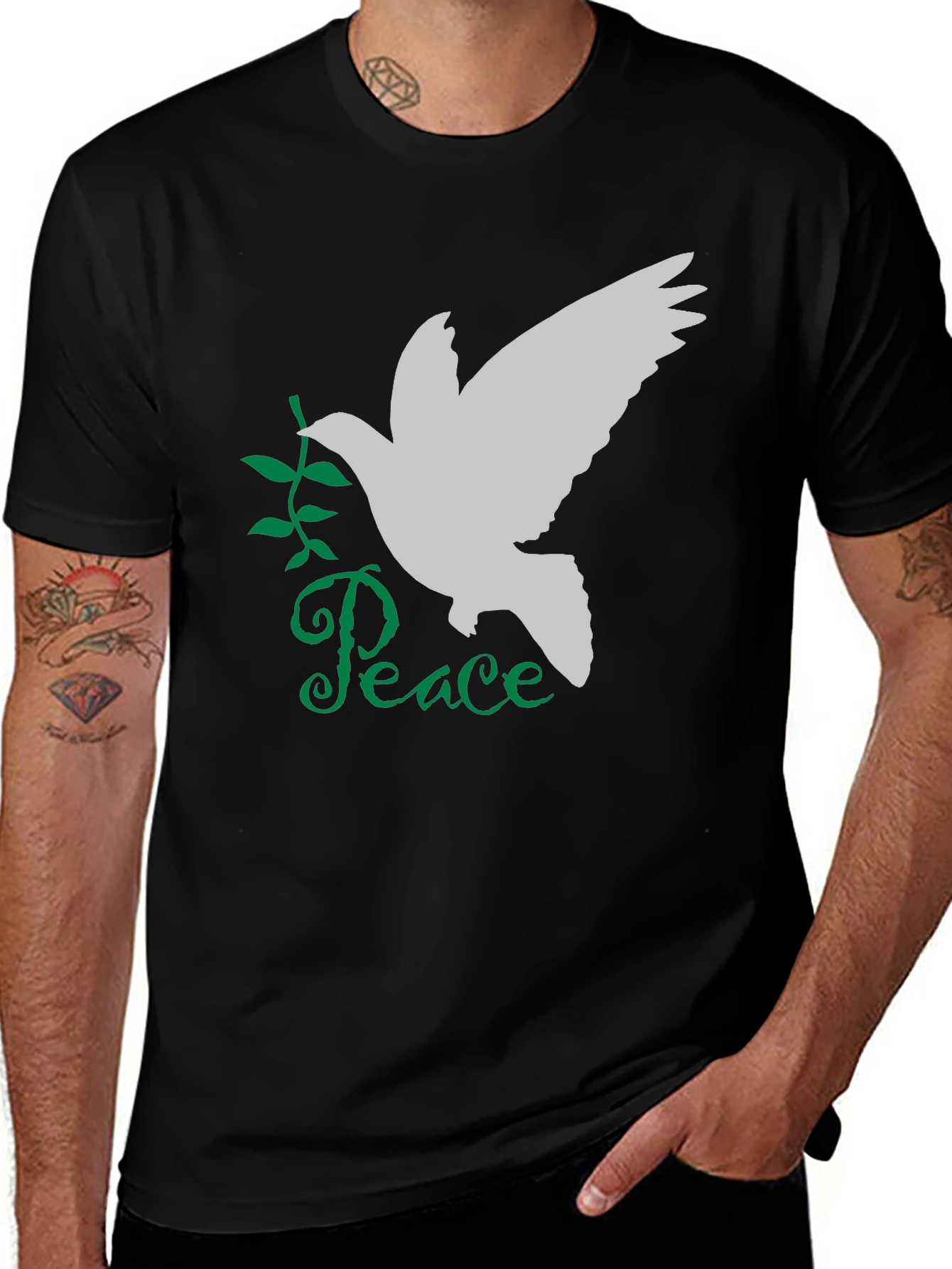 Variant 29 of Peace Dove Graphic T-Shirt