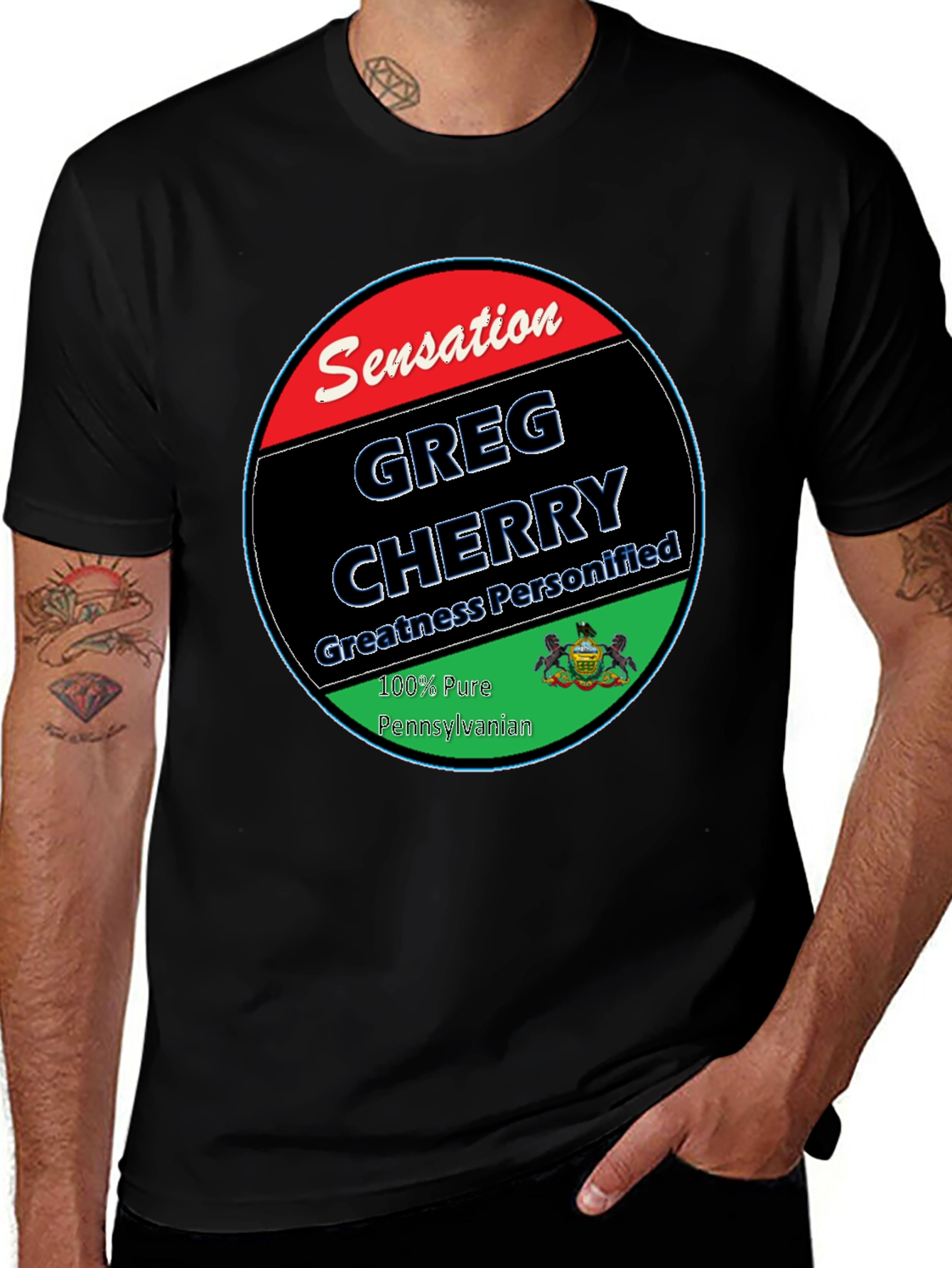 Variant 30 of Greg Cherry Sensation T-Shirt