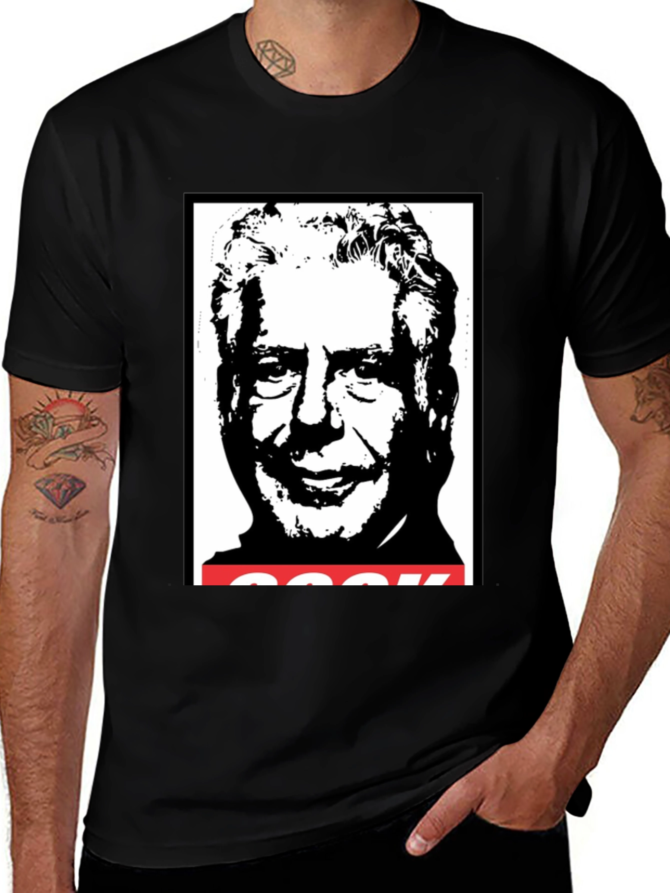 Anthony Bourdain Black T-Shirt