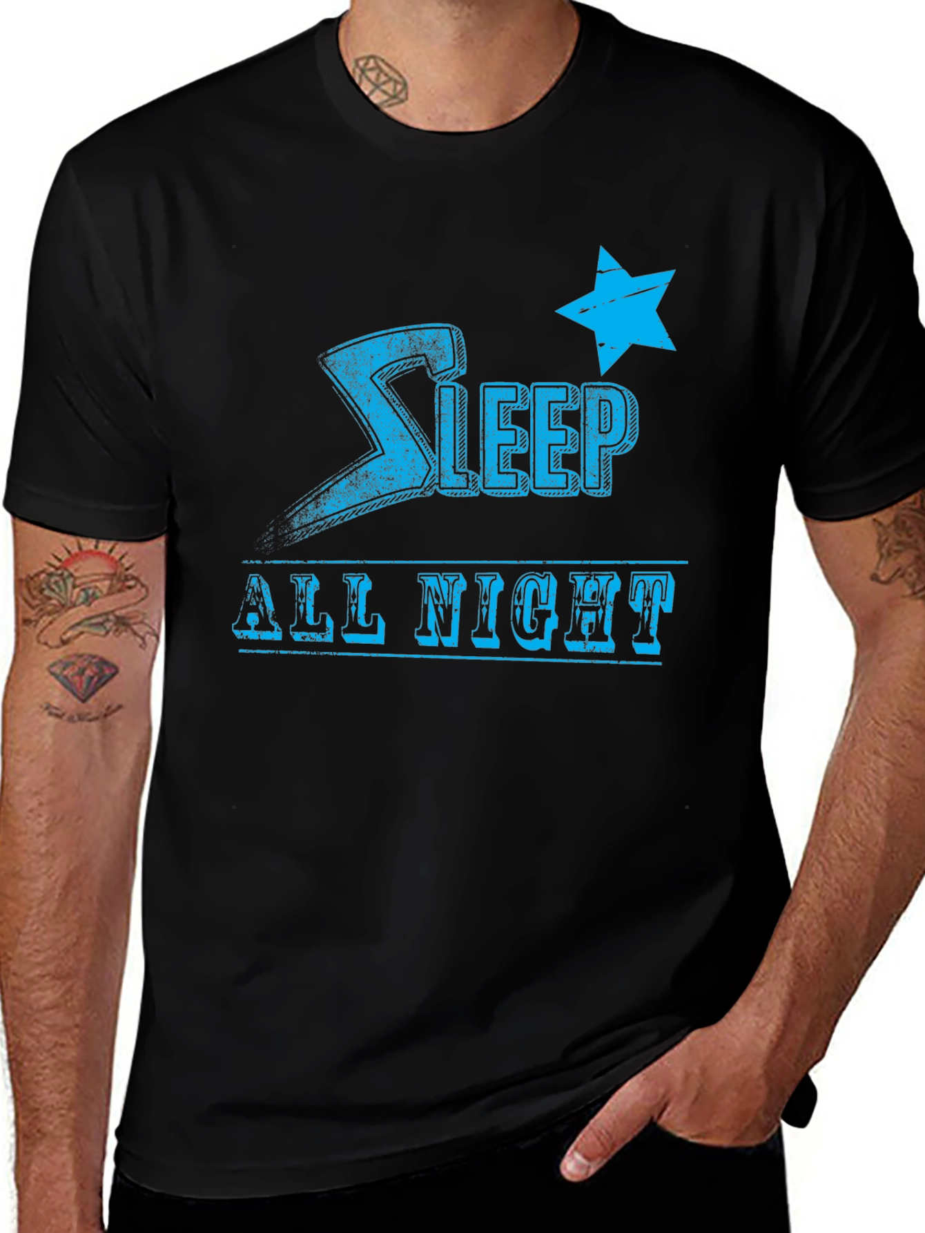Variant 26 of Sleep All Night Graphic Tee
