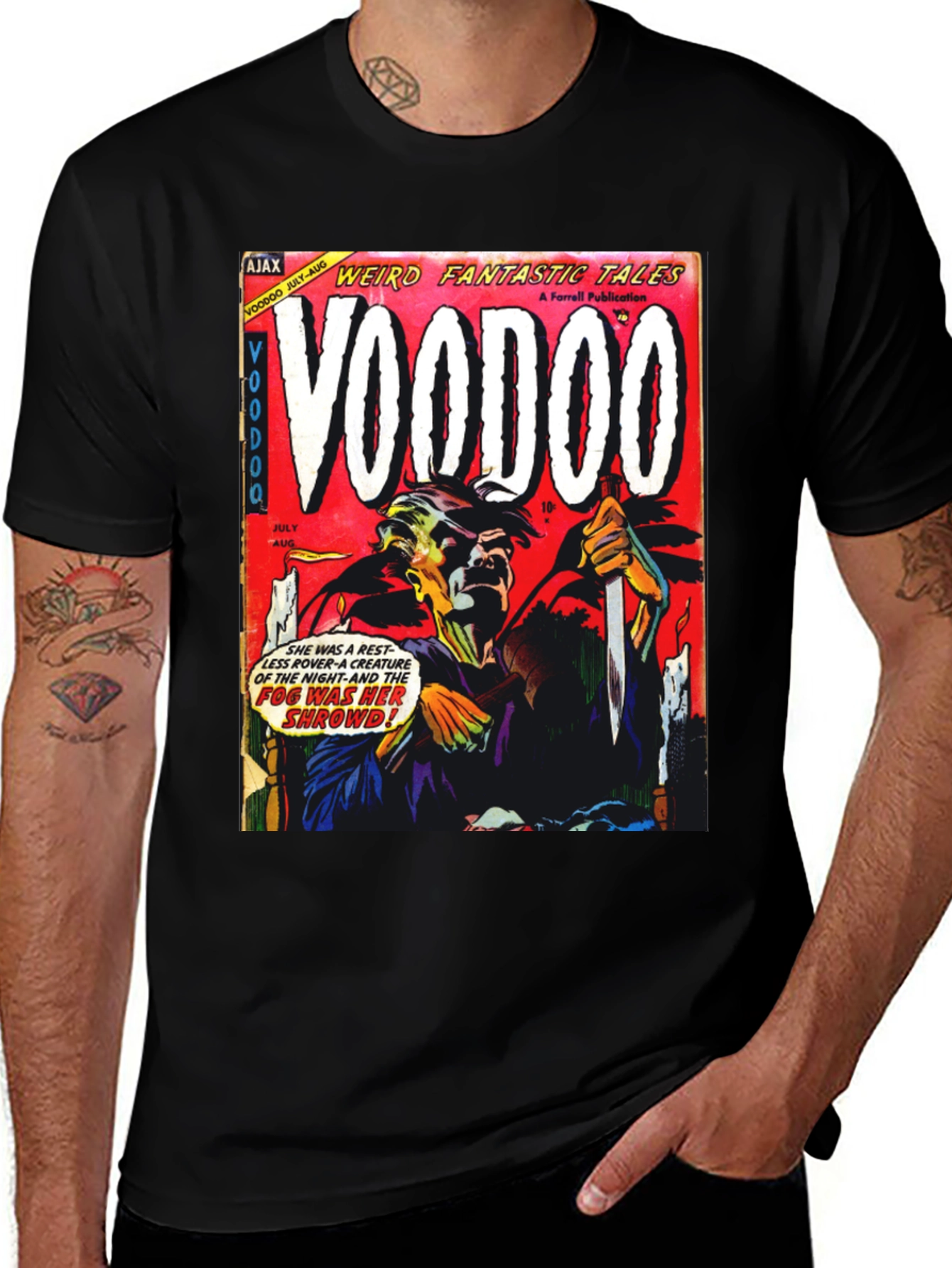 Variant 14 of Voodoo Comic Book Cover T-Shirt