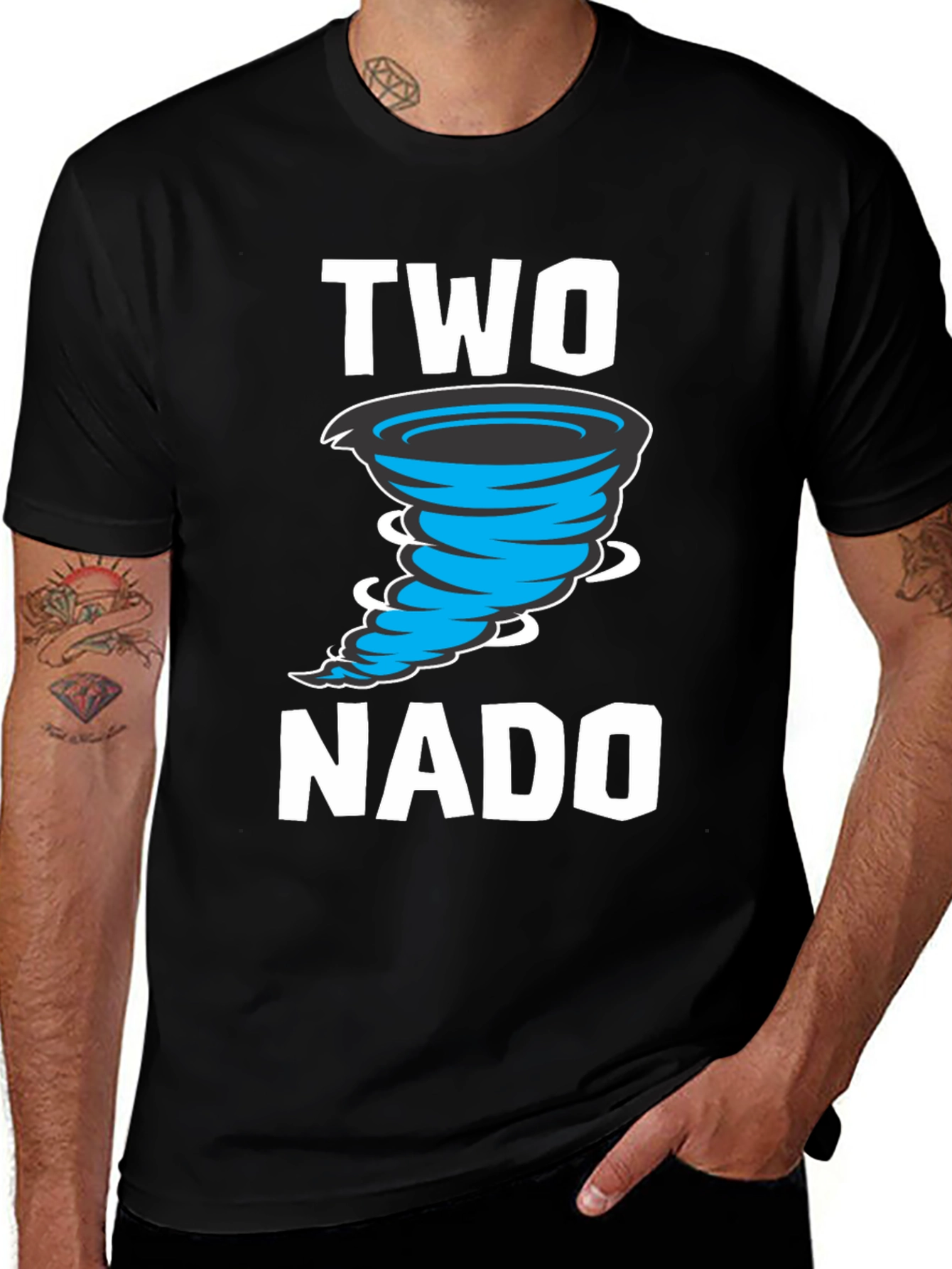 Variant 9 of Two-Nado Funny T-Shirt for Tornado Fans