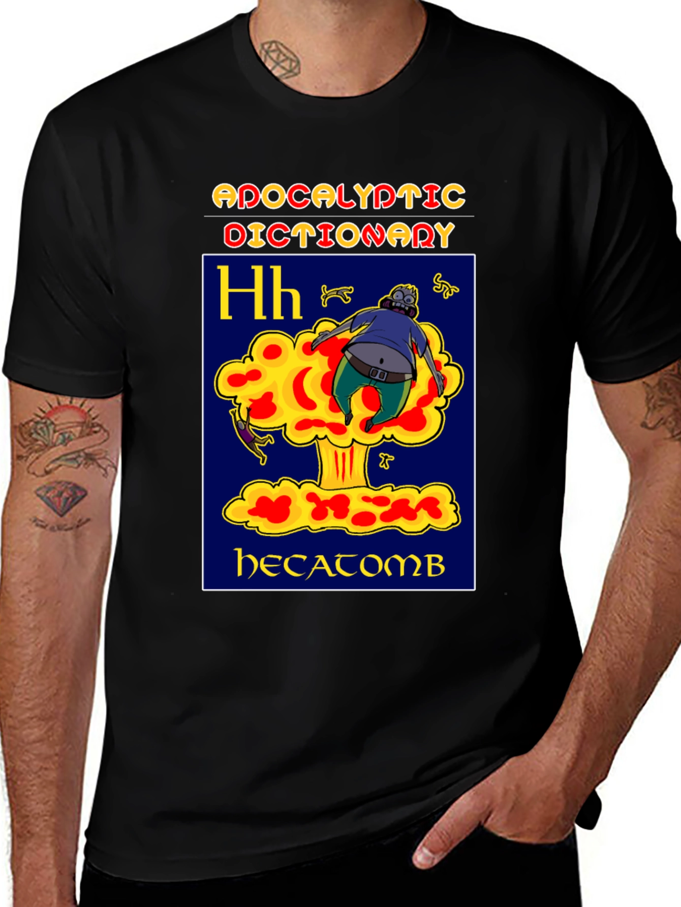 Variant 27 of Apocalyptic Dictionary Hecatomb T-Shirt