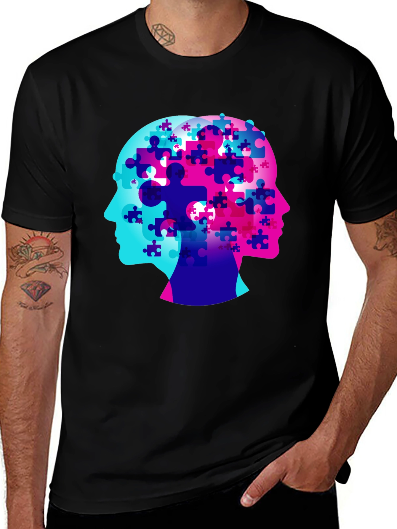 Variant 27 of Puzzle Mind T-Shirt