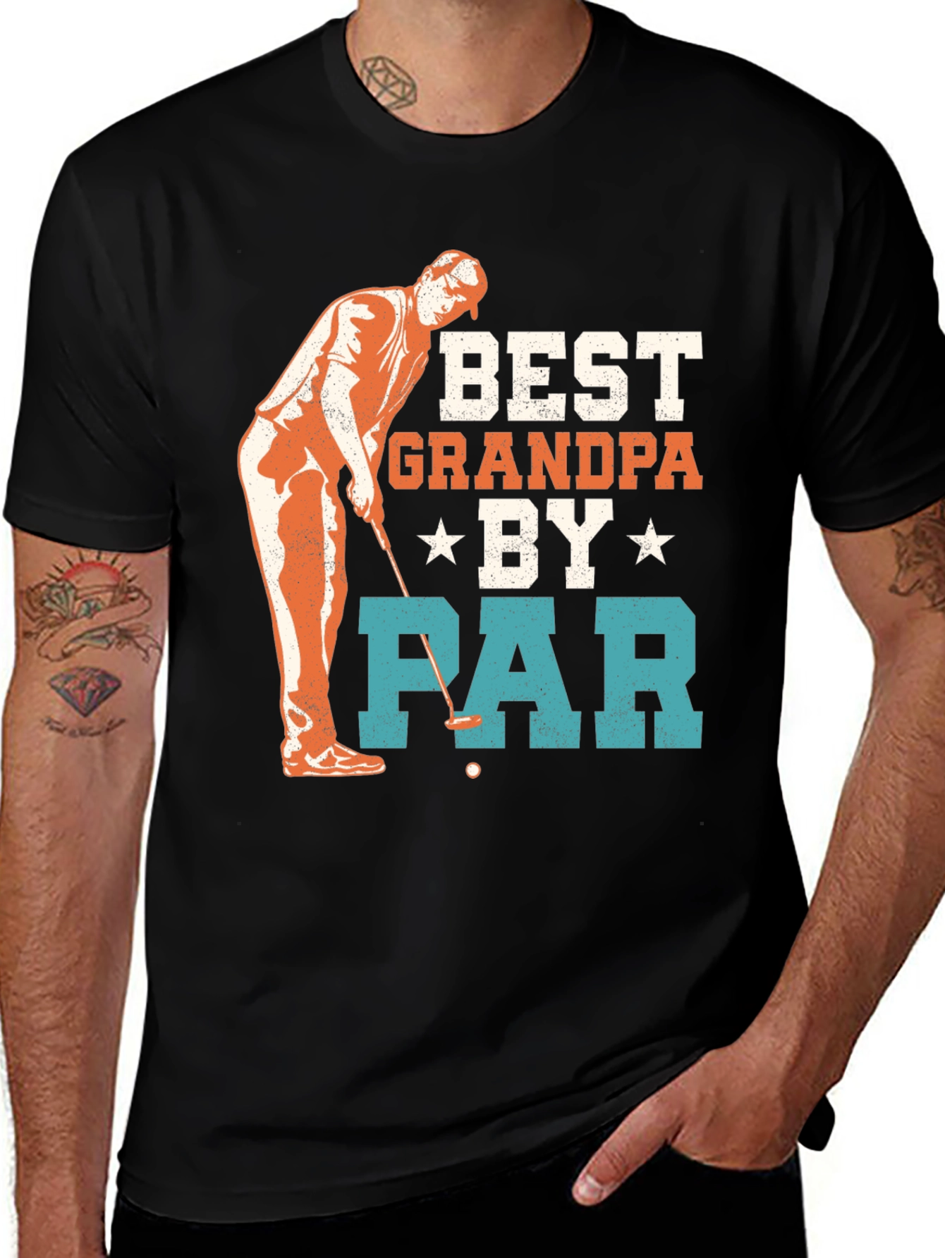 Variant 21 of Best Grandpa By Par Golf T-Shirt