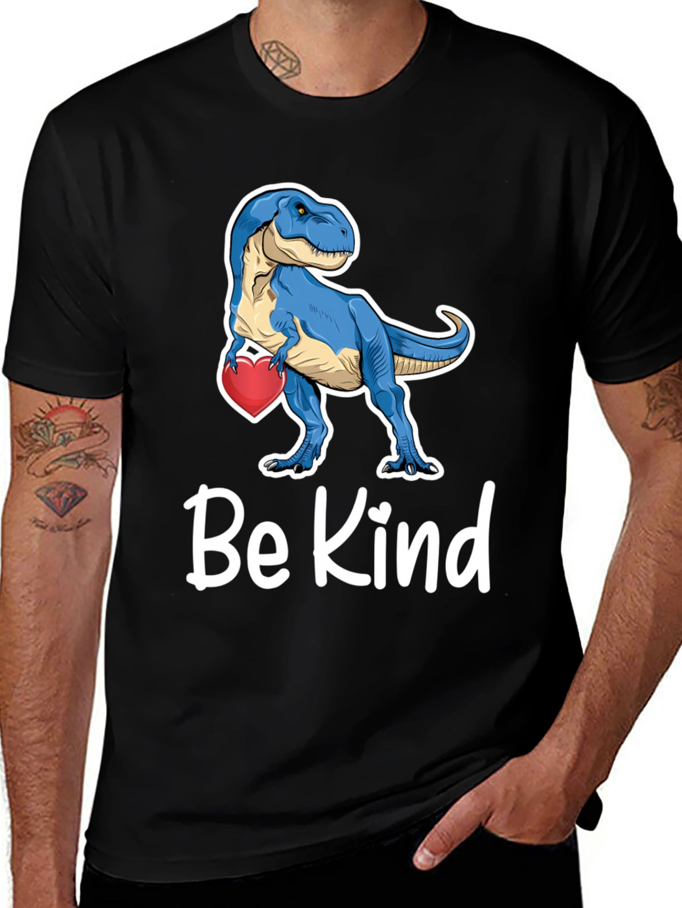 Be Kind Dinosaur T-Shirt