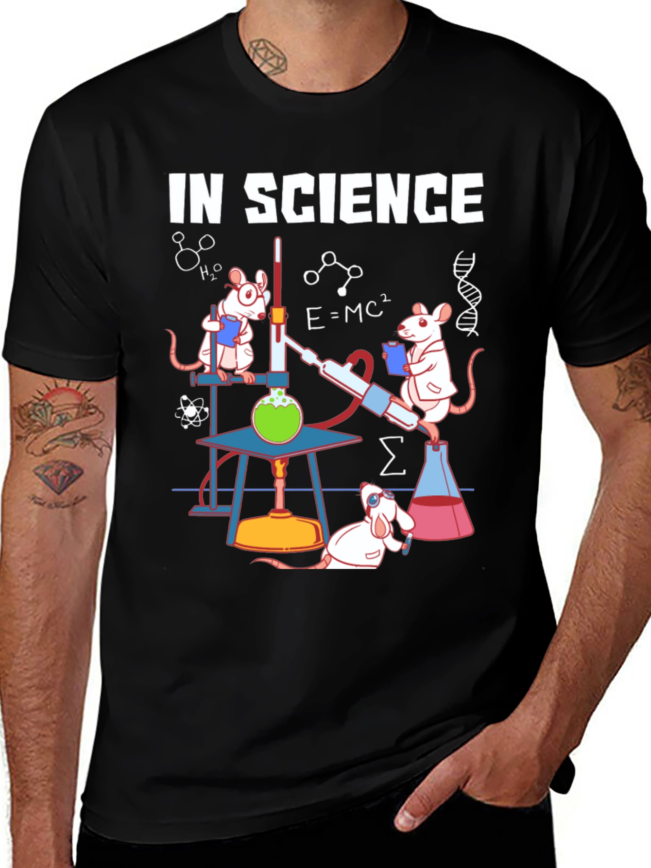 Science Rats T-Shirt - Funny Science Apparel