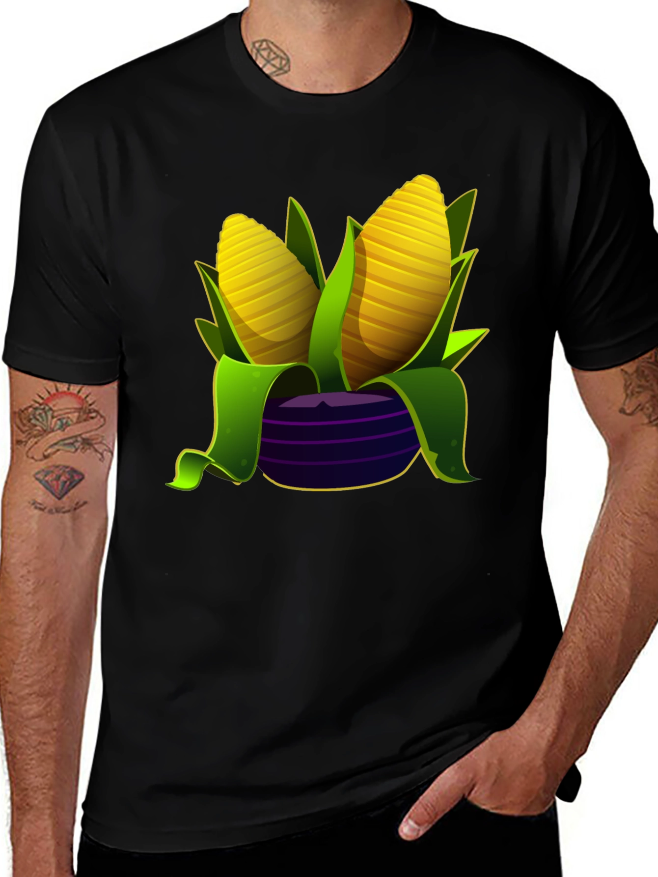 Variant 7 of Corn on the Cob Graphic T-Shirt