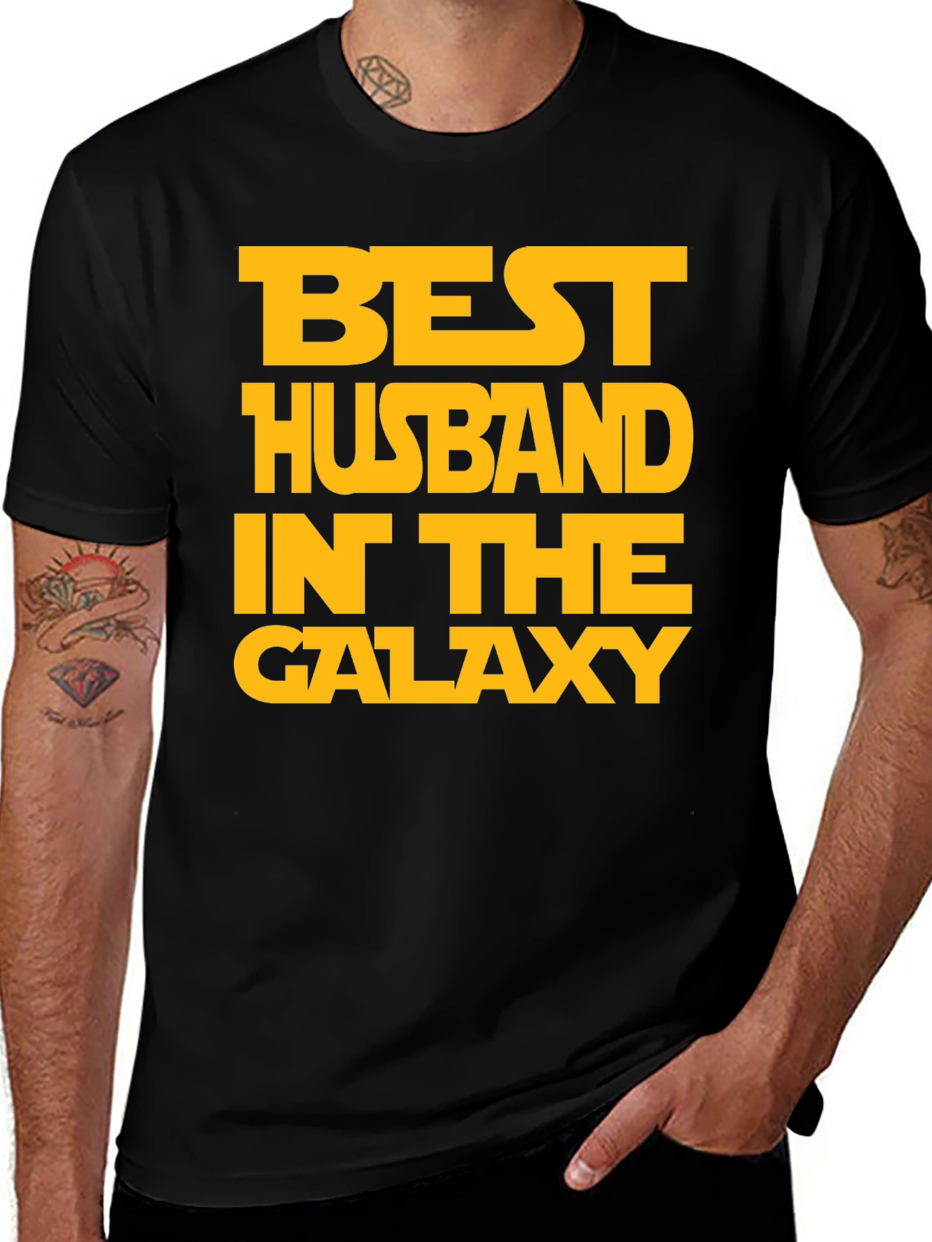 Variant 9 of Best Husband in the Galaxy Graphic T-Shirt