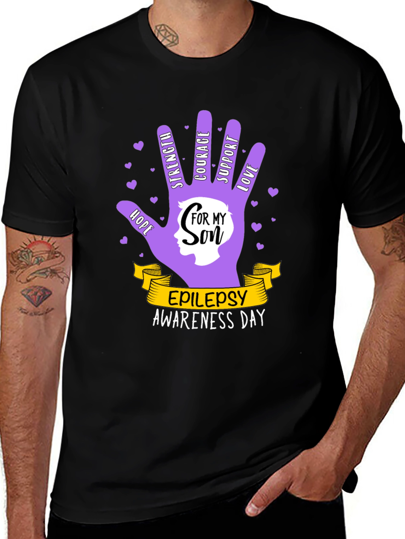 Epilepsy Awareness T-Shirt - For My Son