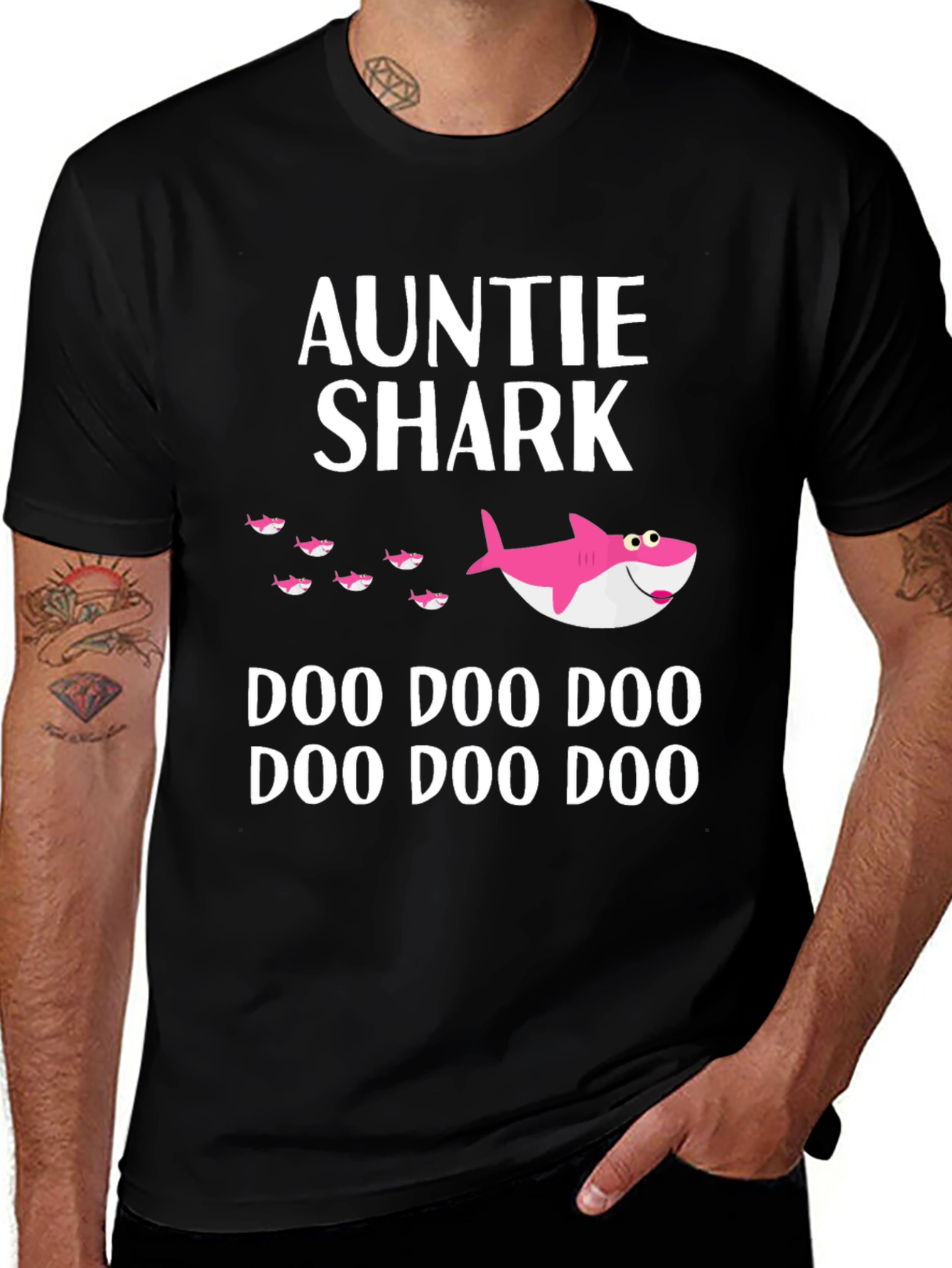 Auntie Shark Doo Doo Doo T-Shirt