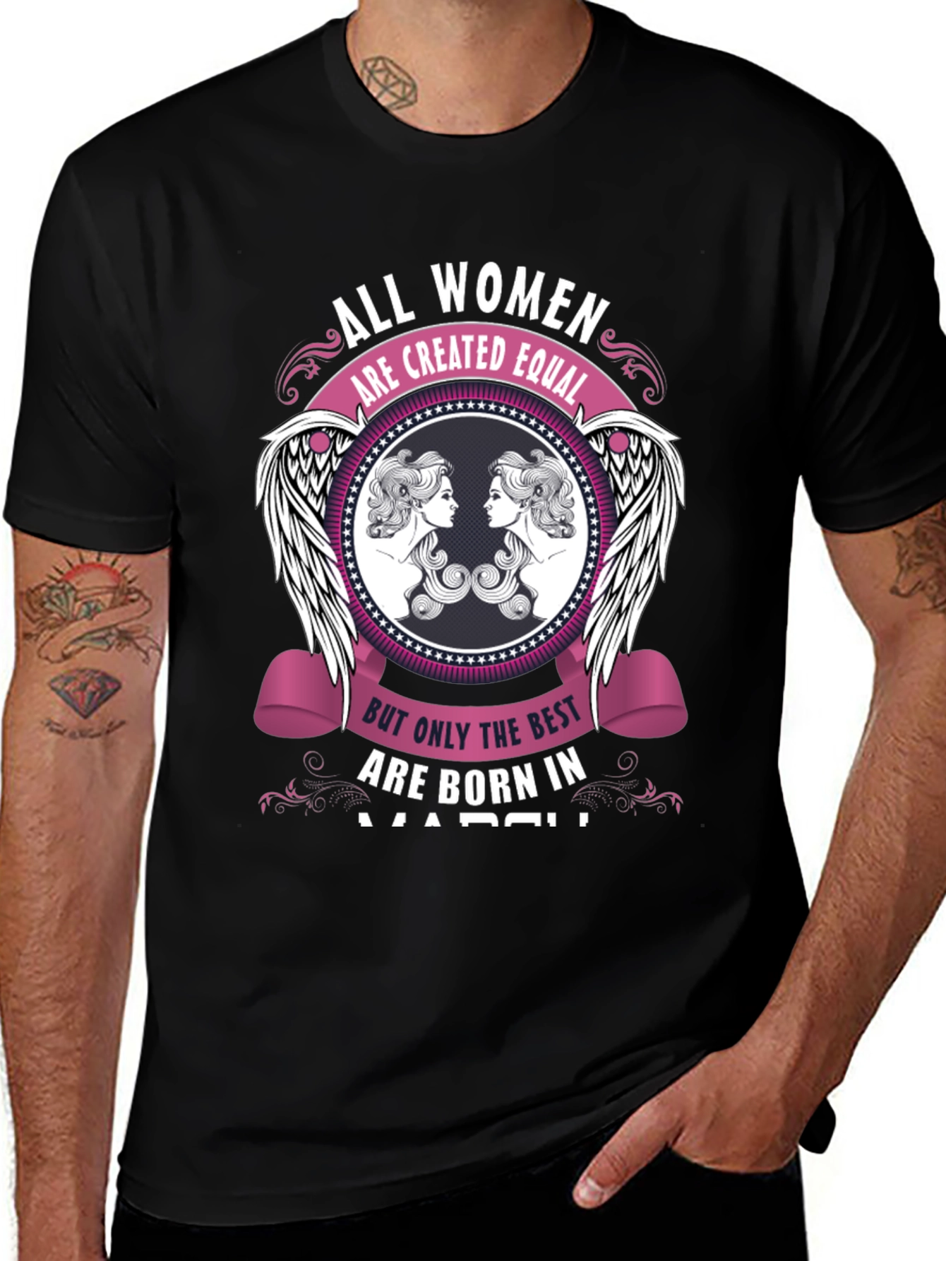 Variant 29 of All Women Are Created Equal Graphic Tee