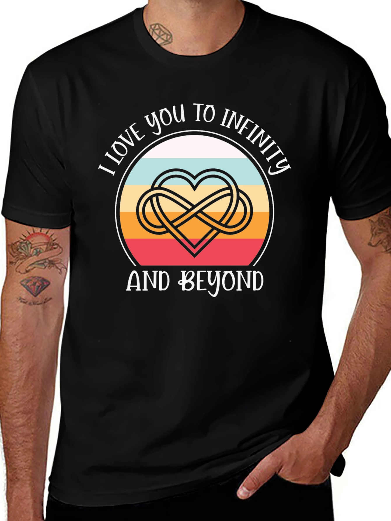 I Love You to Infinity Graphic Tee
