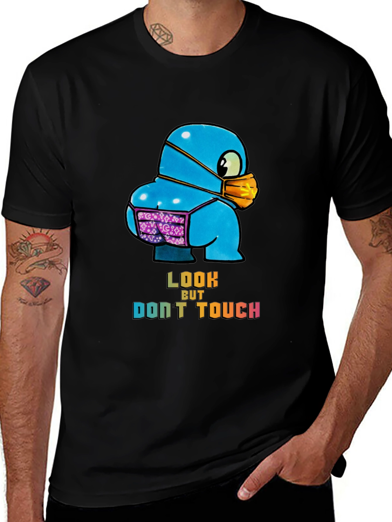 Variant 16 of Look But Don't Touch T-Shirt