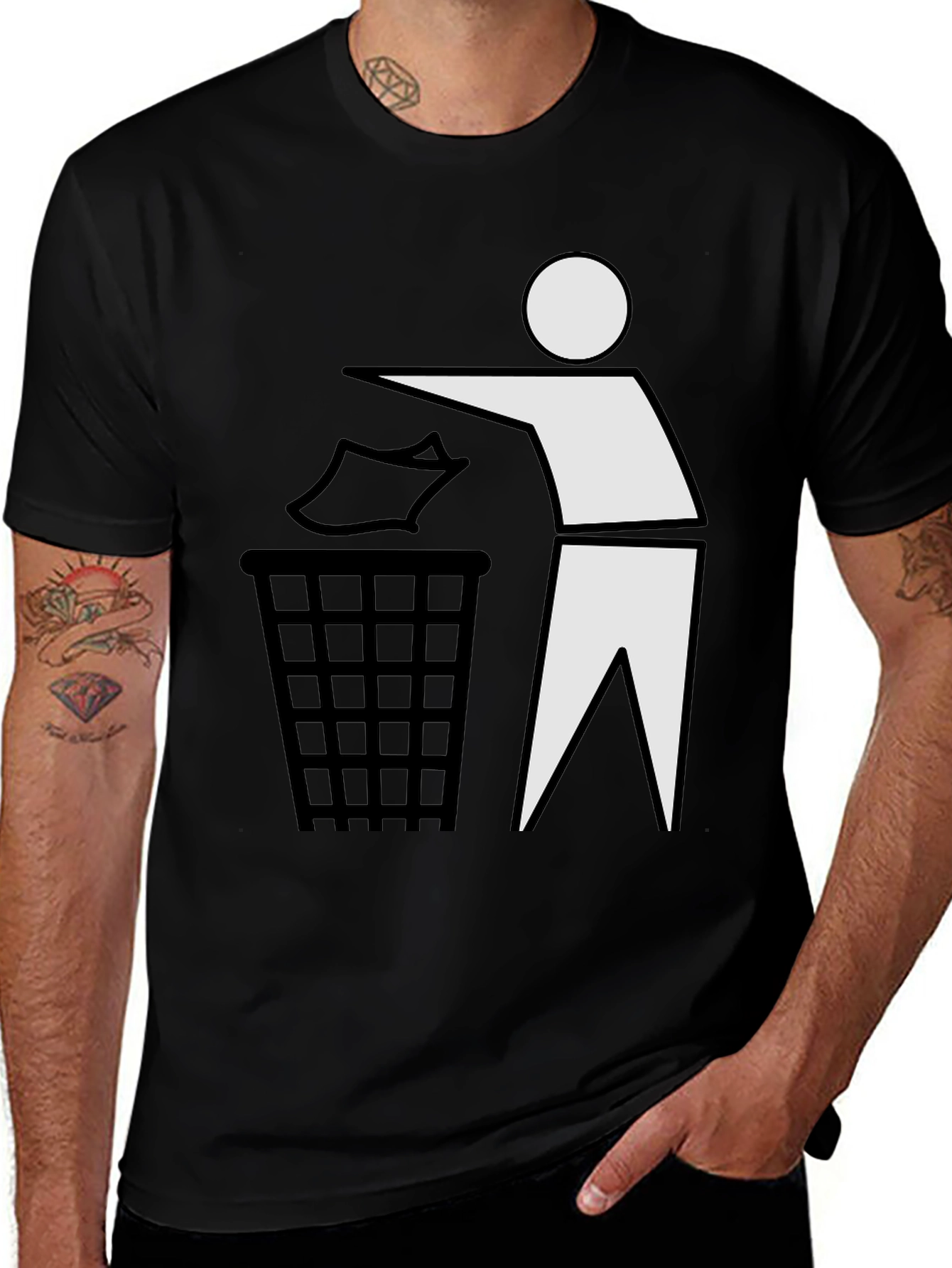 Retro Recycle Graphic T-Shirt