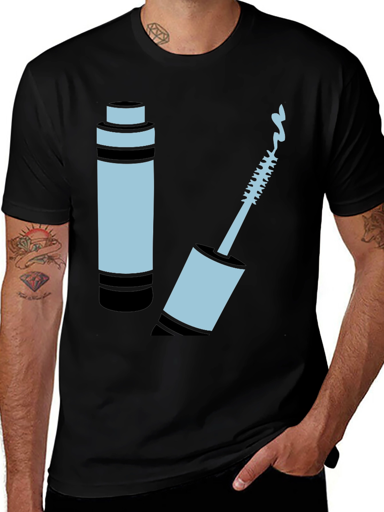 Mascara Graphic T-Shirt - Beauty Lover Tee