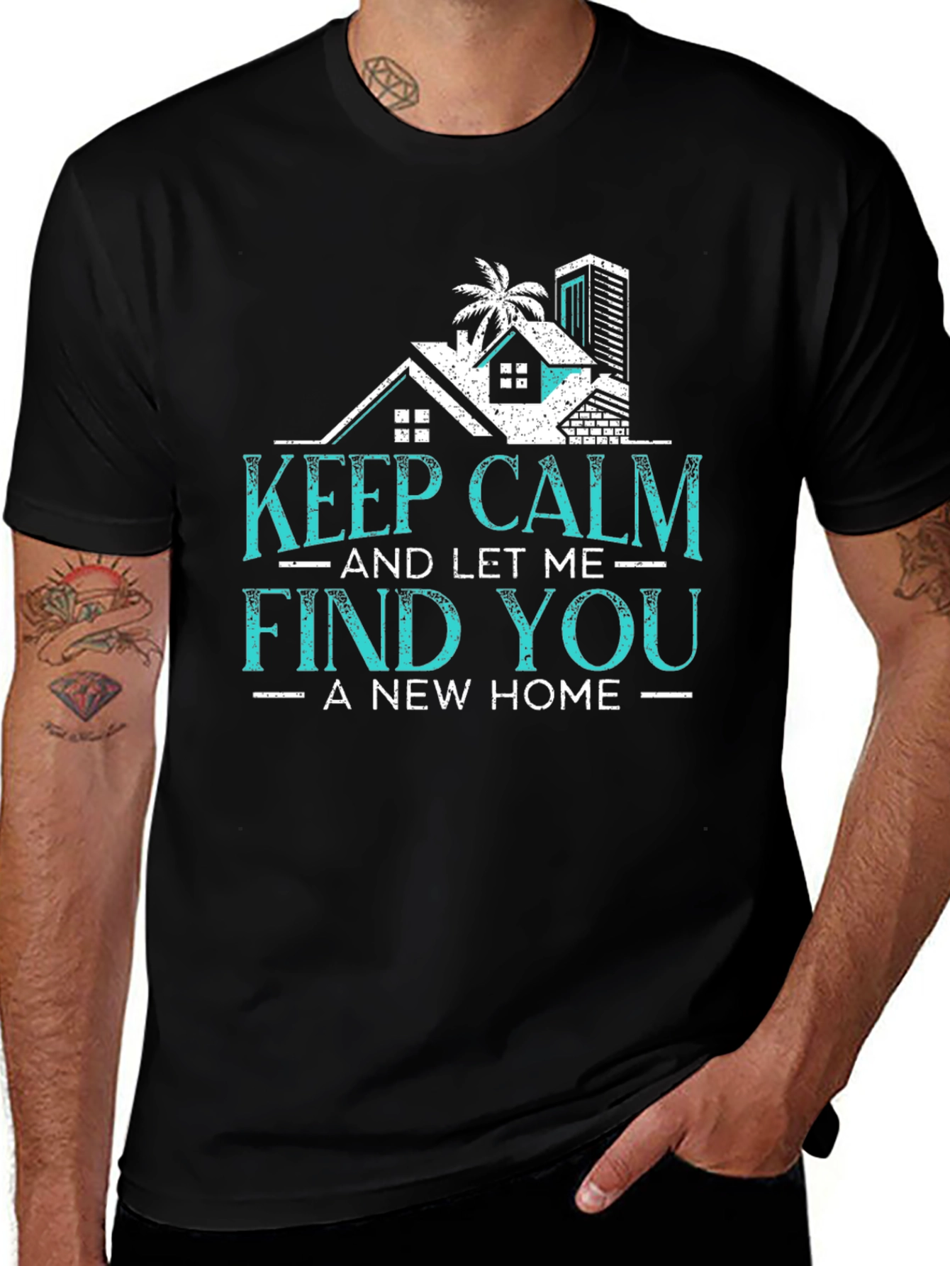 Variant 21 of Keep Calm Realtor T-Shirt