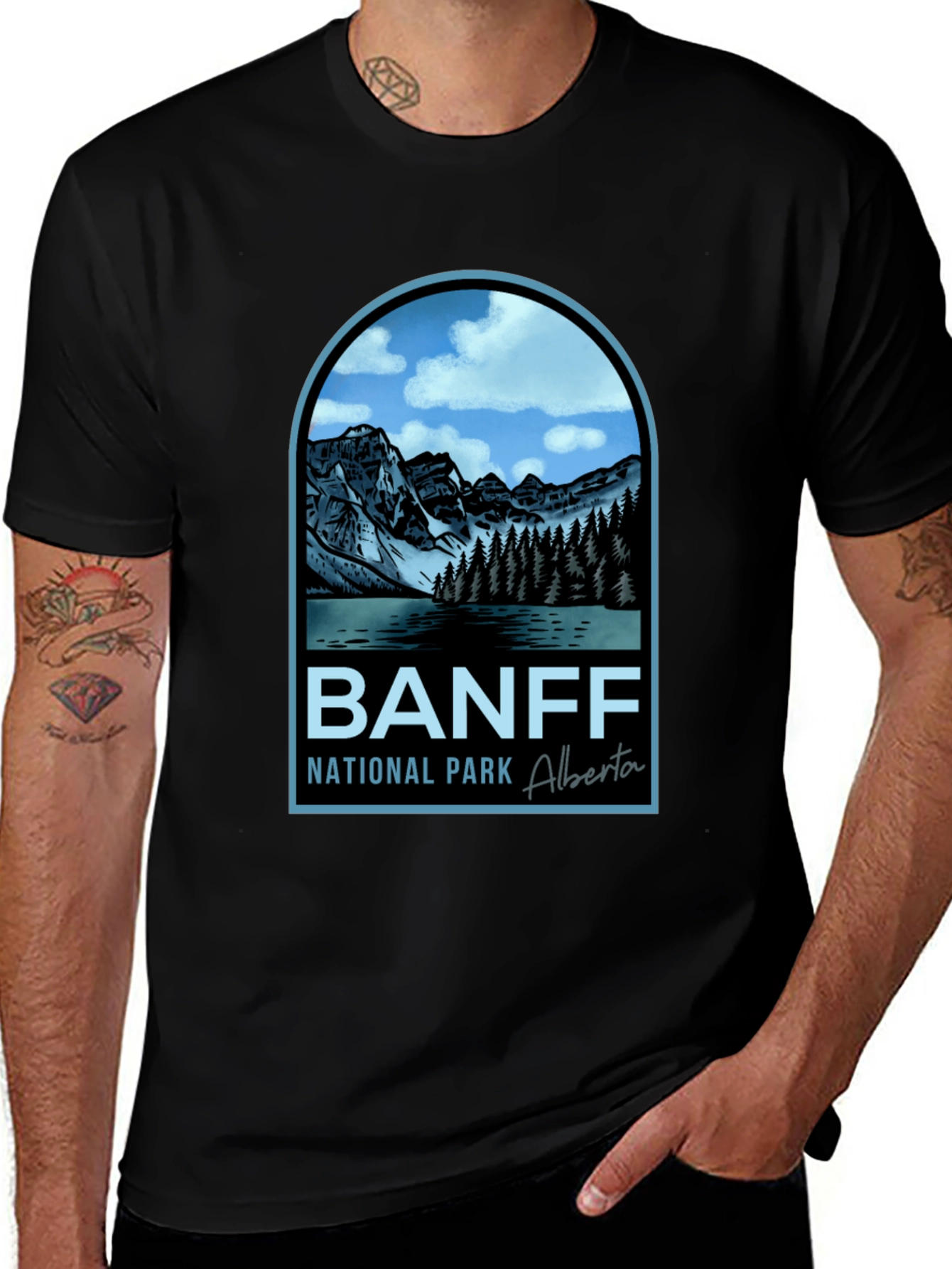 Banff National Park T-Shirt - Alberta Canada Souvenir Tee