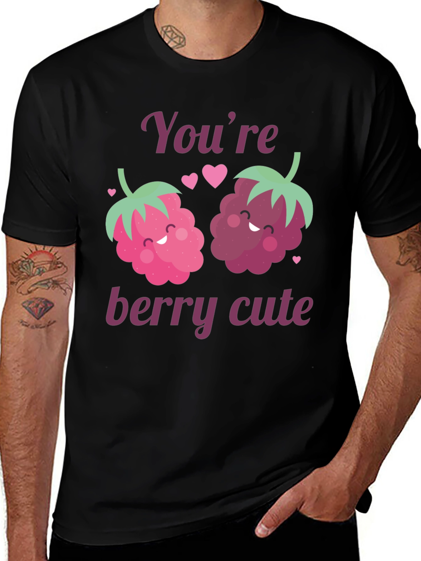 Variant 22 of You're Berry Cute Graphic Tee