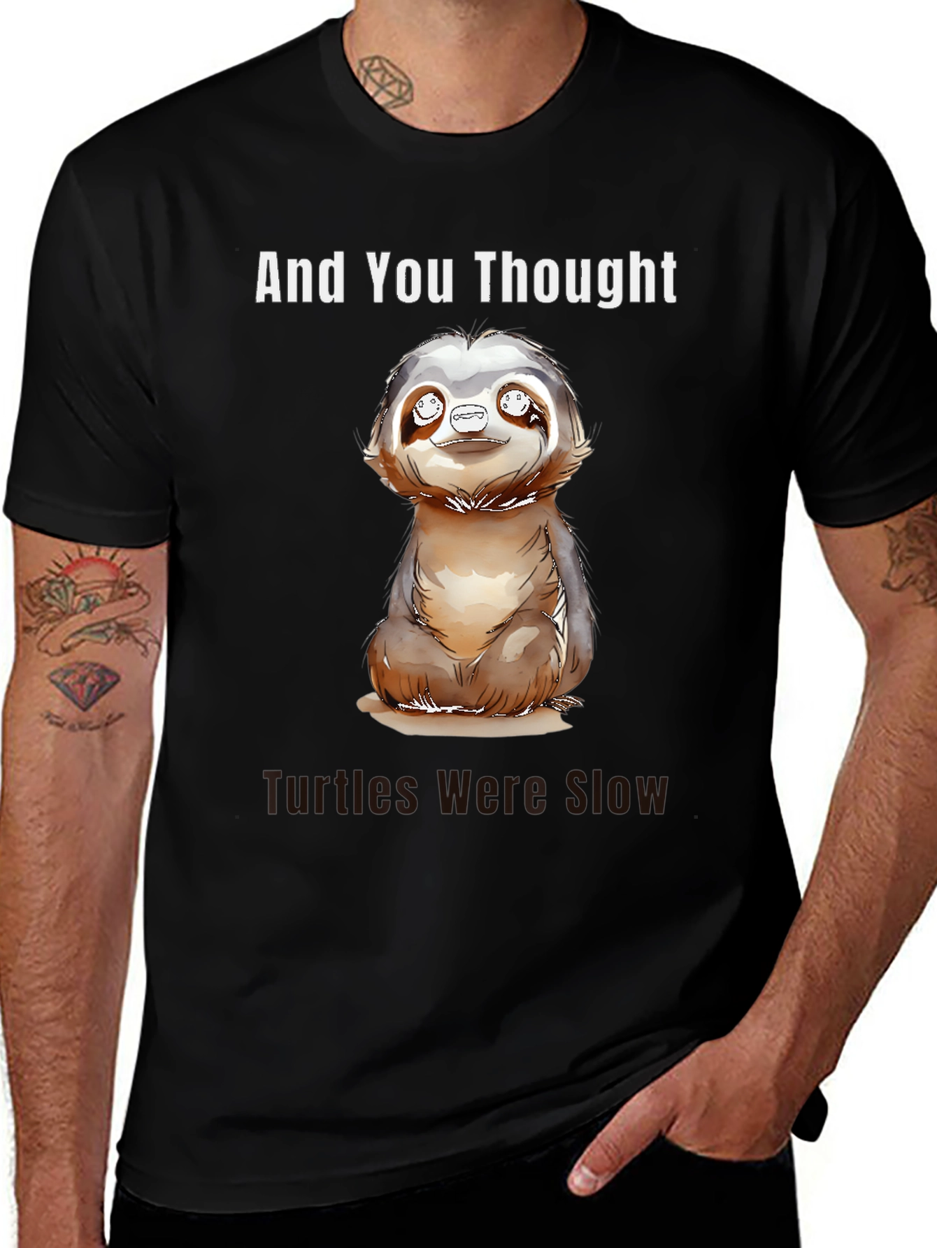 Variant 16 of Sloth Graphic T-Shirt - Funny & Unique Design