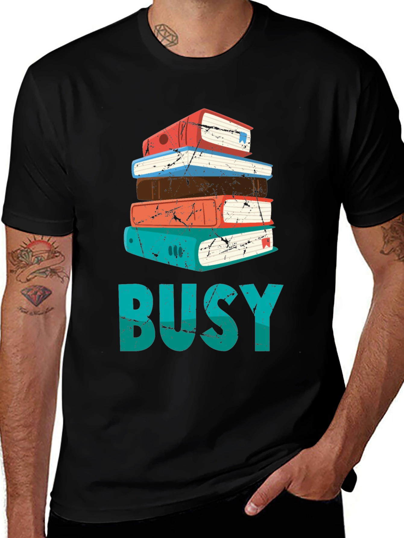 Variant 27 of Busy Books Graphic Tee
