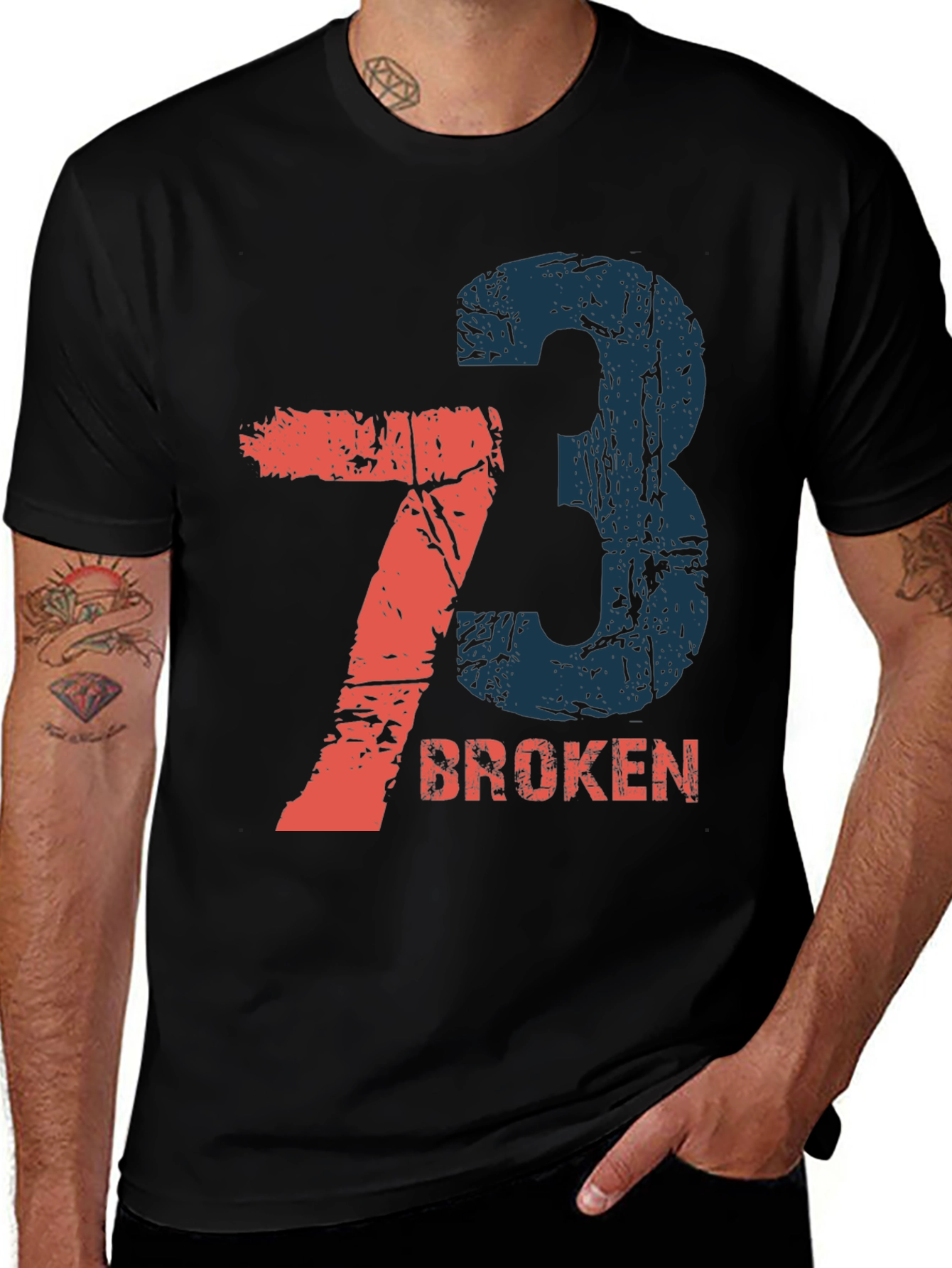 Variant 22 of Broken 73 Graphic Tee